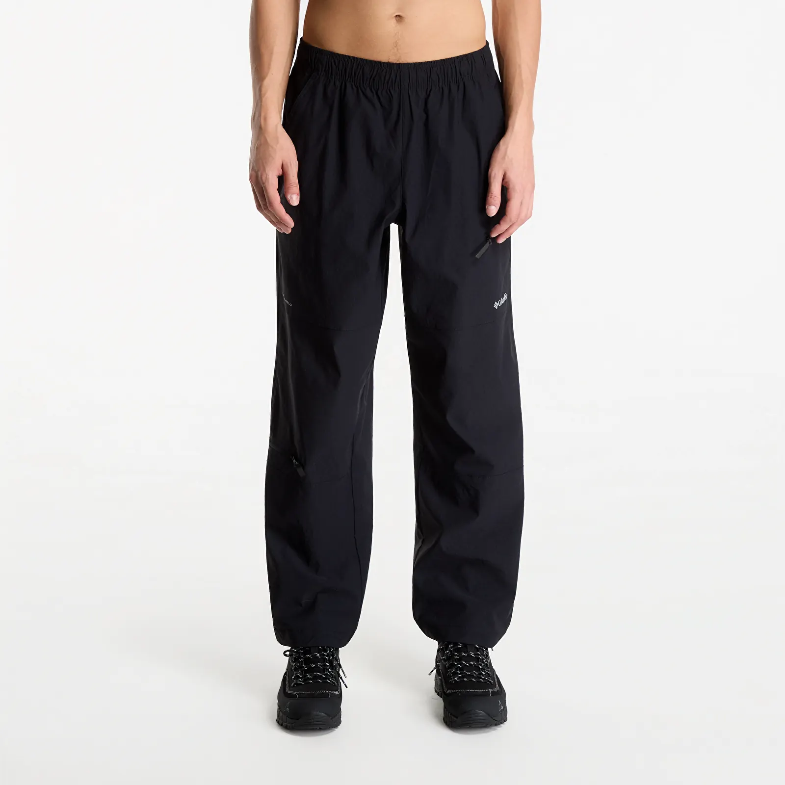 Miesten housut Columbia Woven Cargo Jogger Black