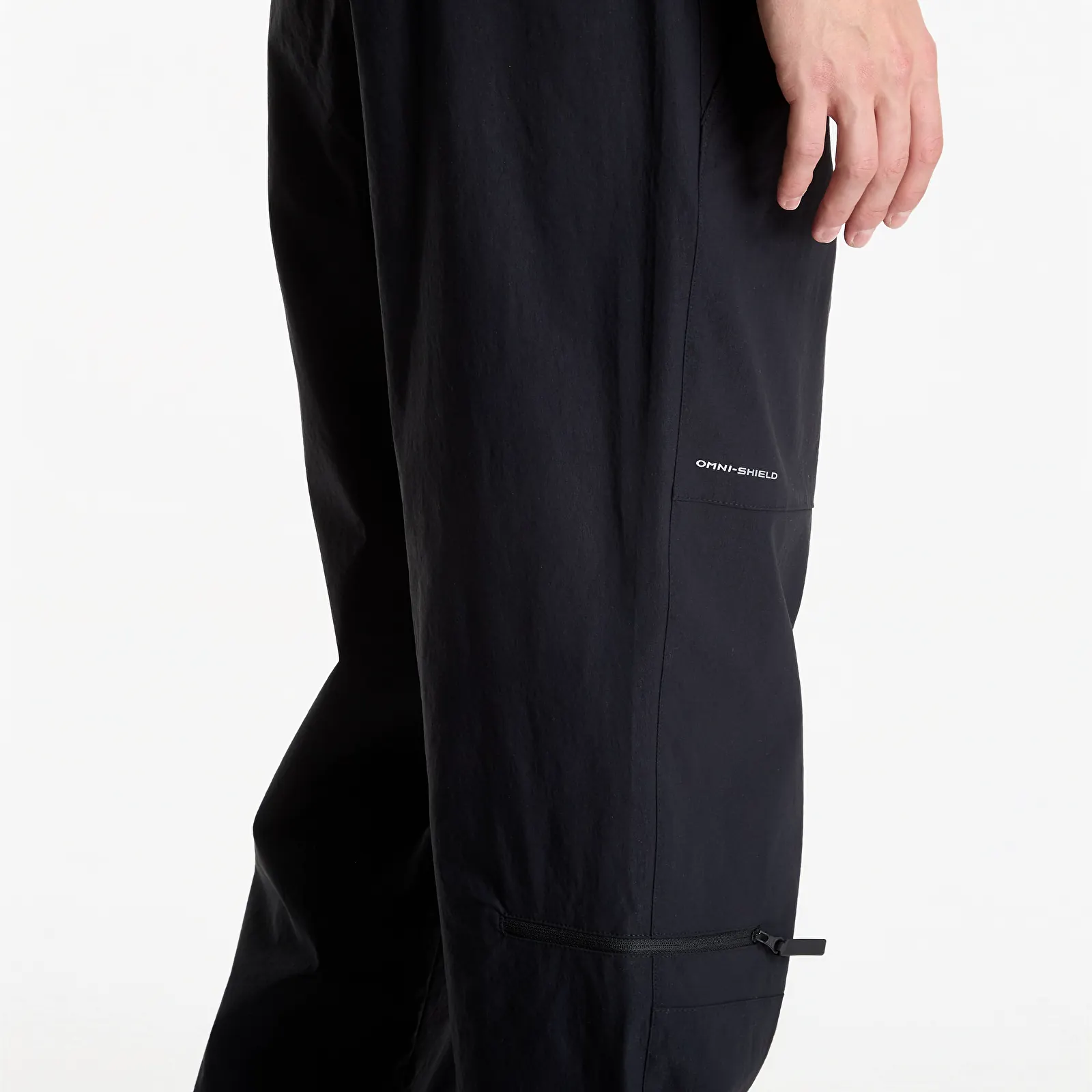 Miesten housut Columbia Woven Cargo Jogger Black