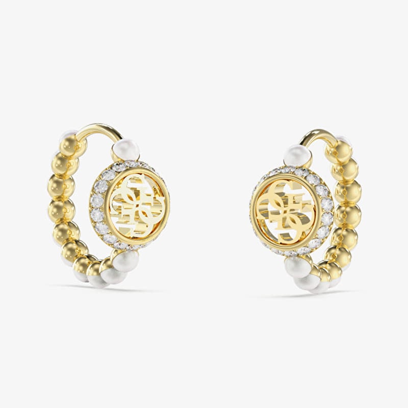GUESS Tiny Pearly Yellow Gold
