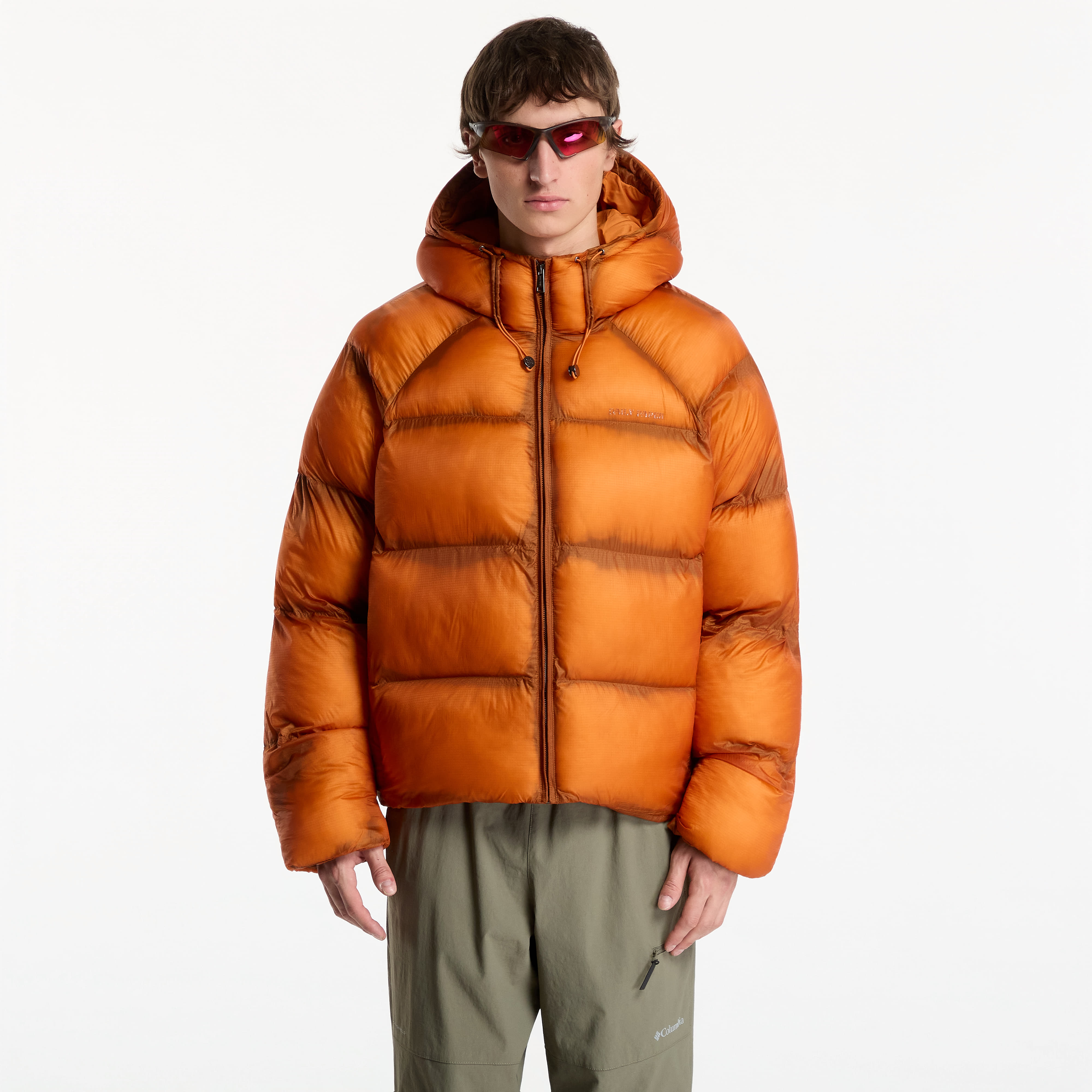 Яке Daily Paper Raglan Sleeve Dias Puffer Jacket Hawaiian Sunset XXL