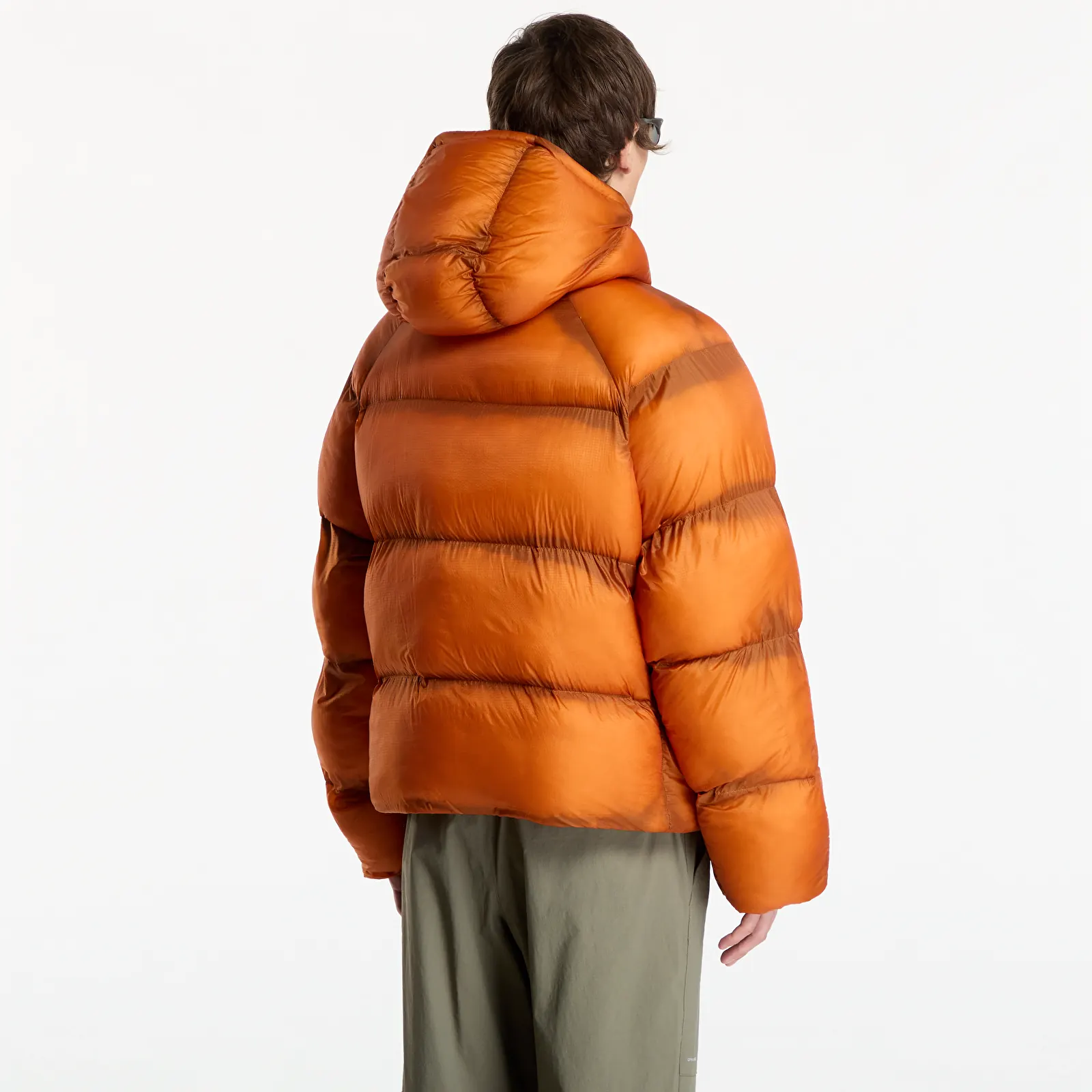 Vīriešu jakas Daily Paper Raglan Sleeve Dias Puffer Jacket Hawaiian Sunset