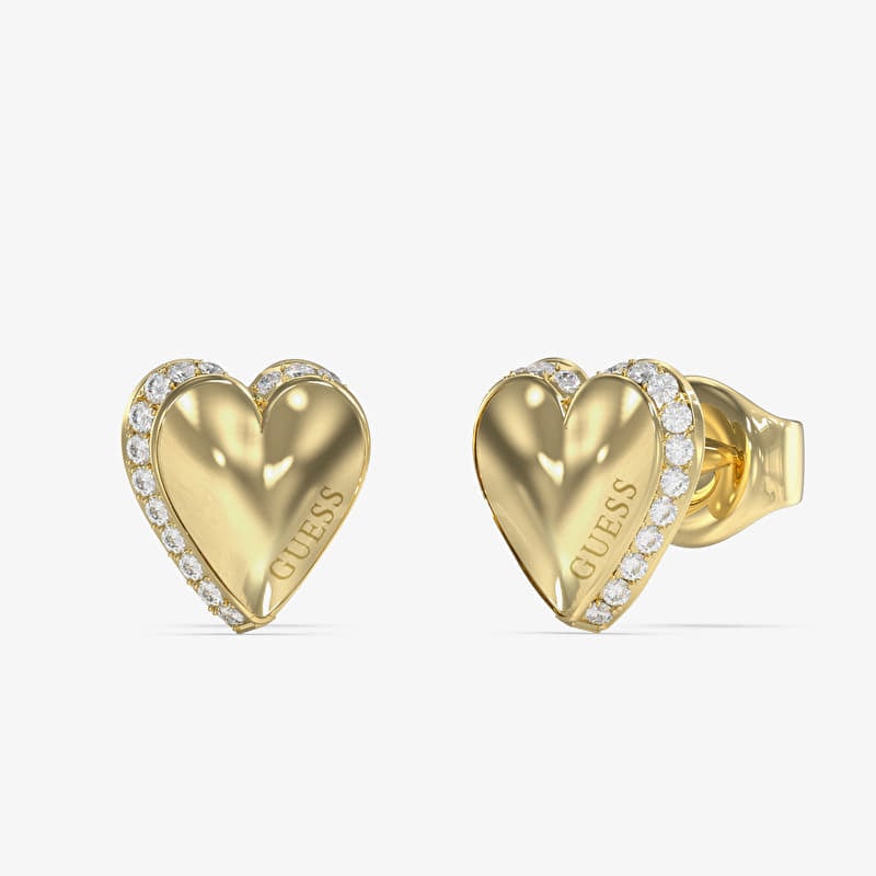 Cercei GUESS By Your Side Yellow Gold