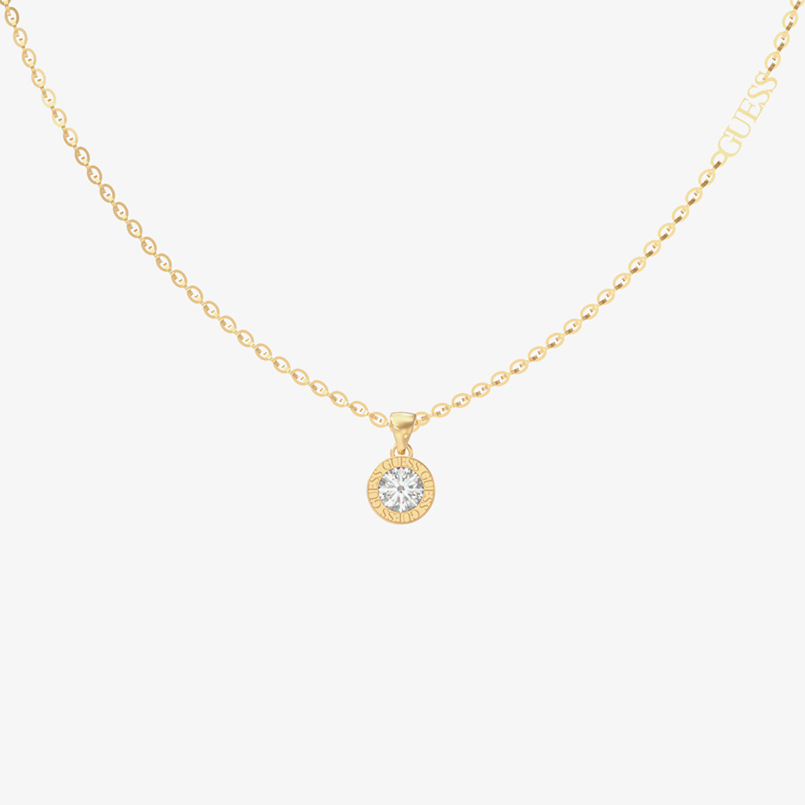Necklace GUESS Color My Day Gold
