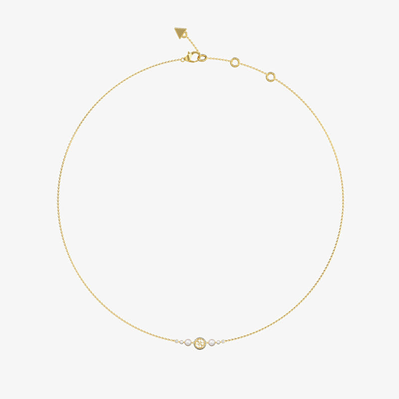 GUESS Tiny Pearly Yellow Gold