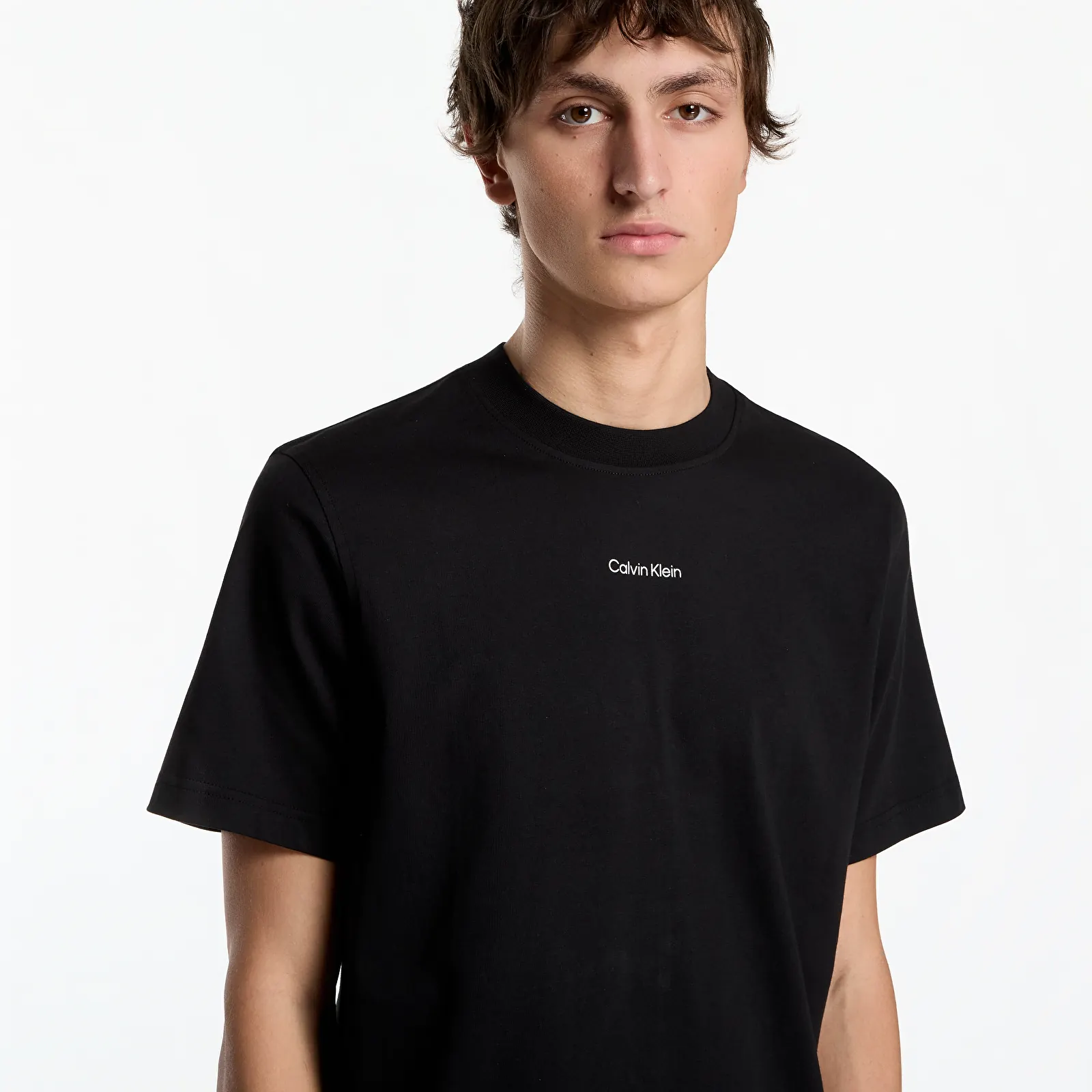 Мужские футболки Calvin Klein Jeans Ss Easy 20s Retro Ca Black