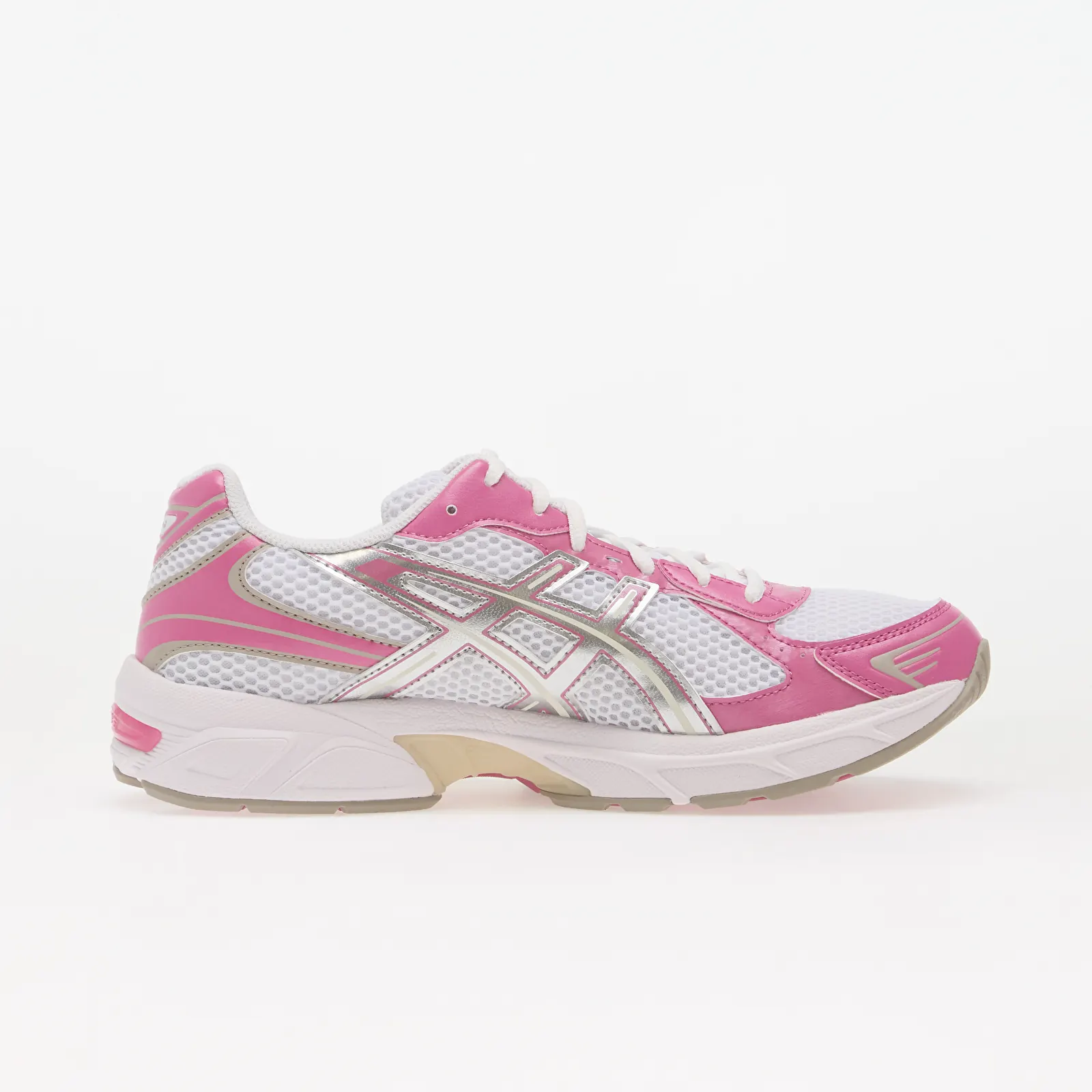 Încălțăminte și sneakerși pentru bărbați Asics Gel-1130 White/ Old Rose