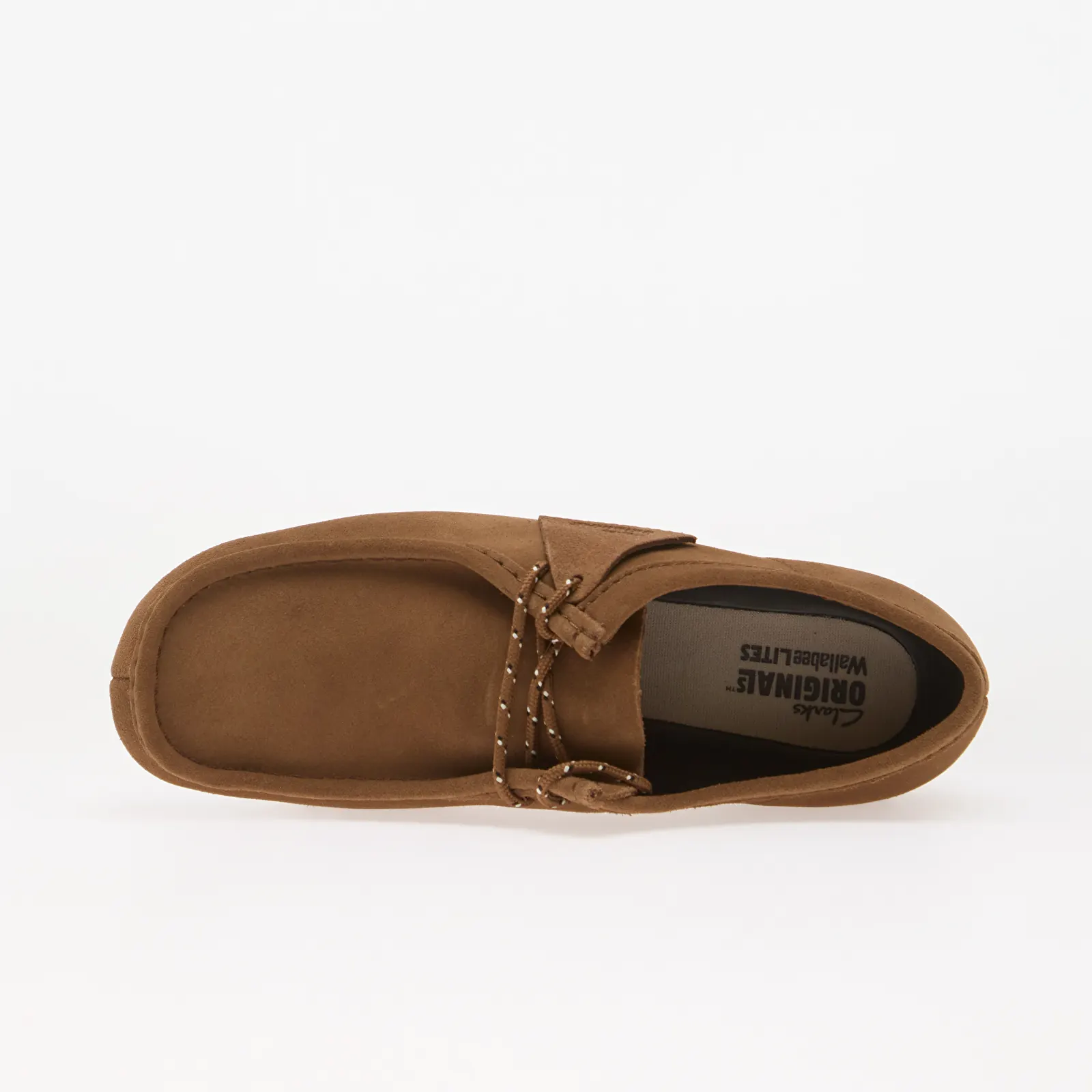 Férfi sneakerek Clarks Originals Wallabee Lite Cola Suede