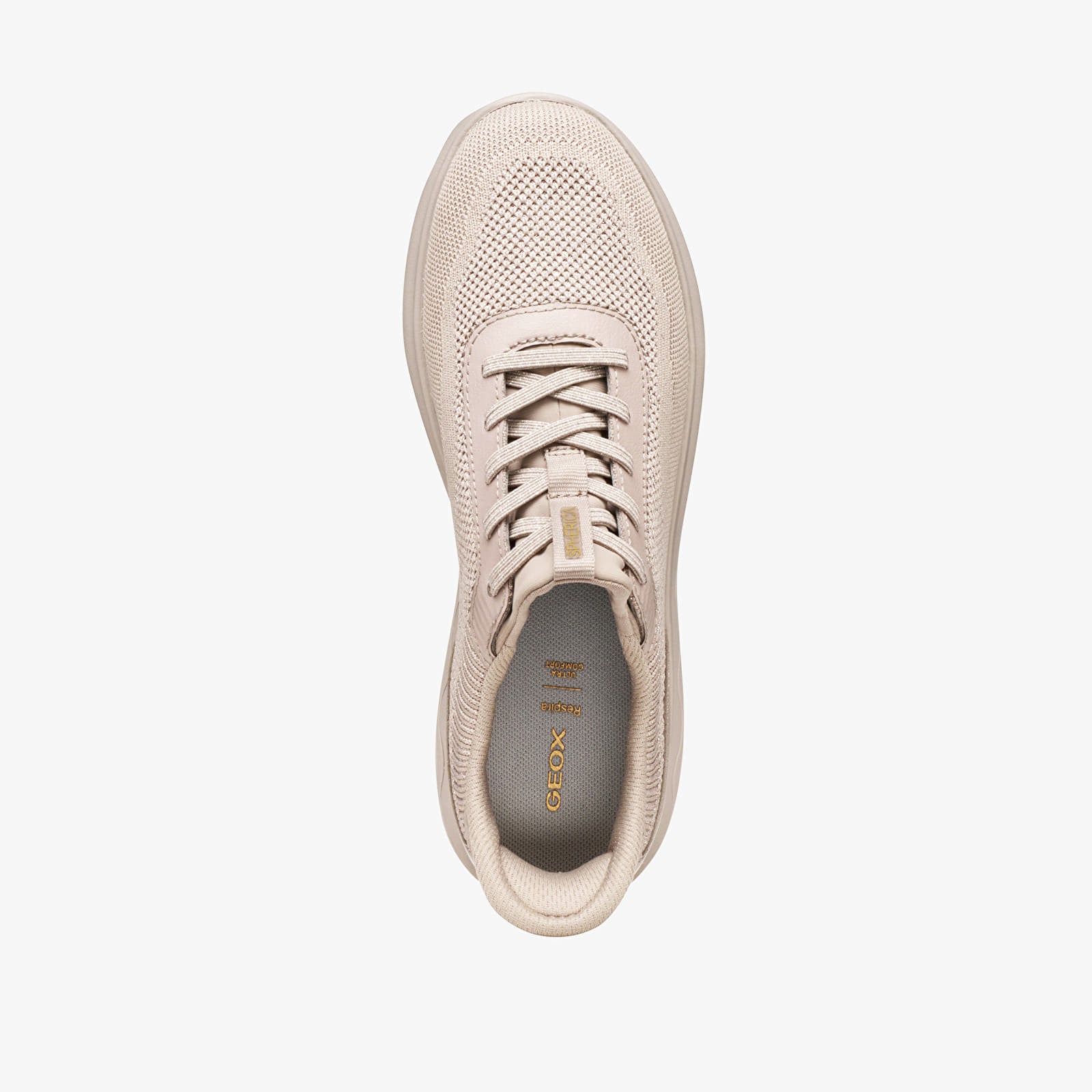 Baskets femme Geox Spherica Plus Fast In Beige