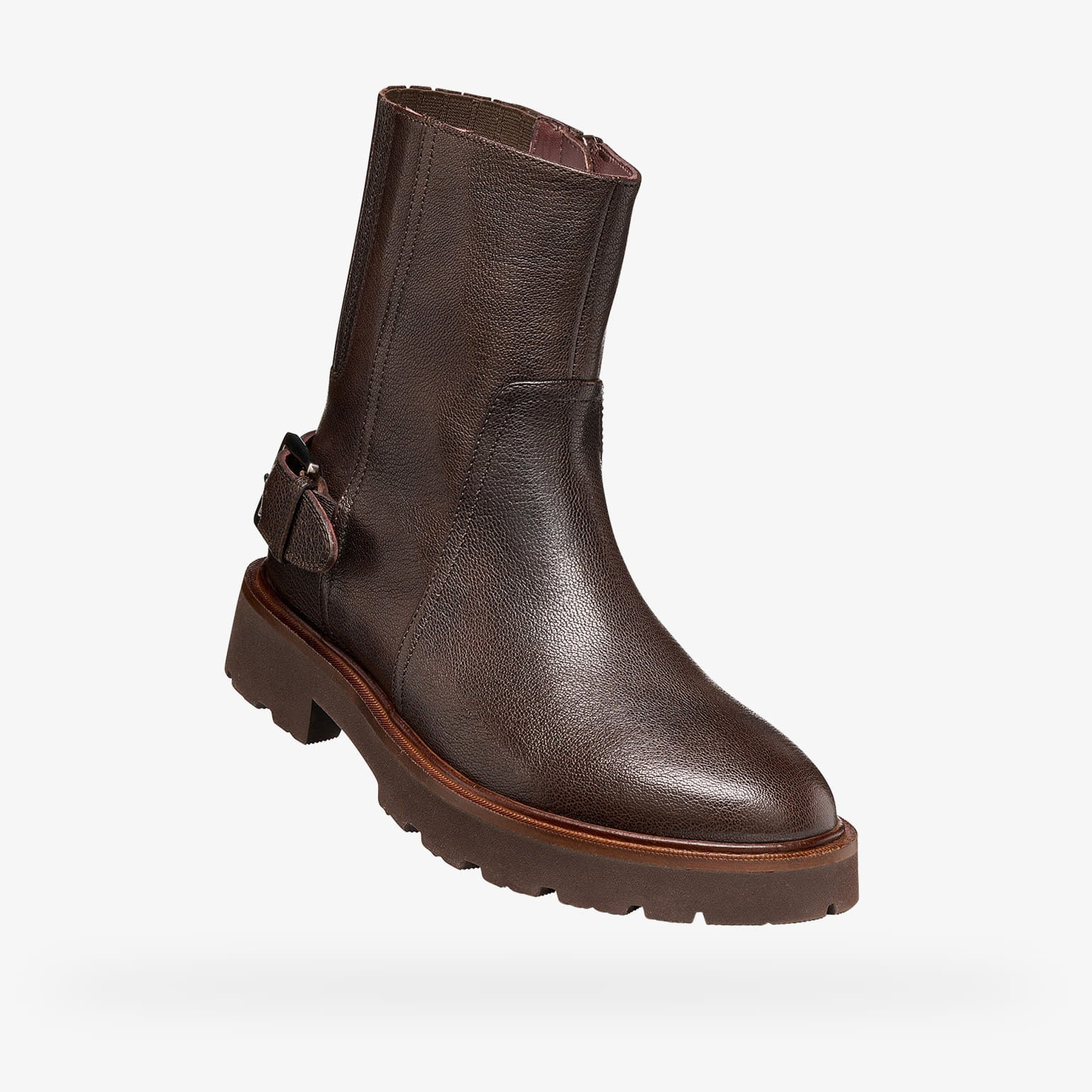 Sieviešu zābaki Geox Norize Dark Brown