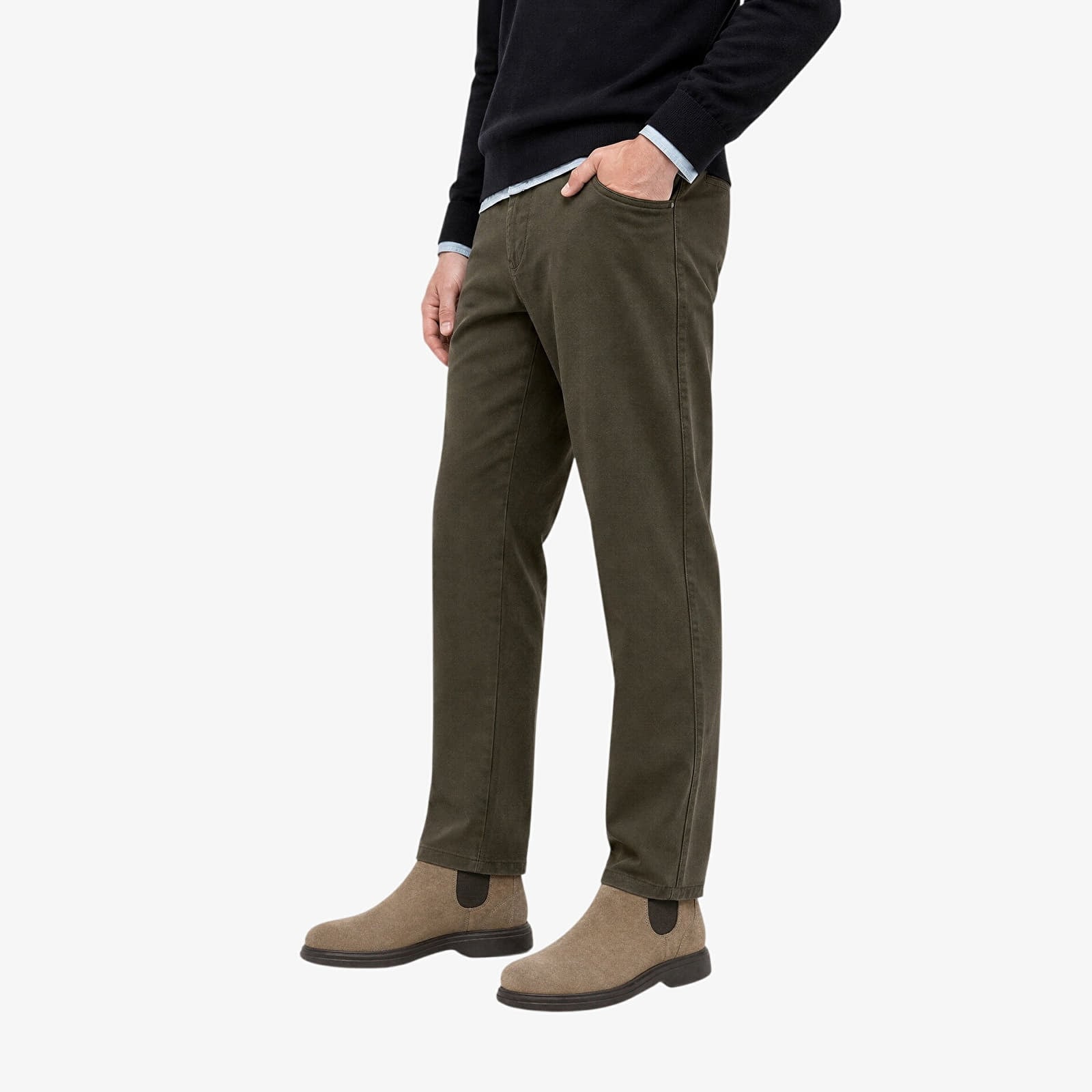 Miesten saappaat Geox Ottavio Dark Brown