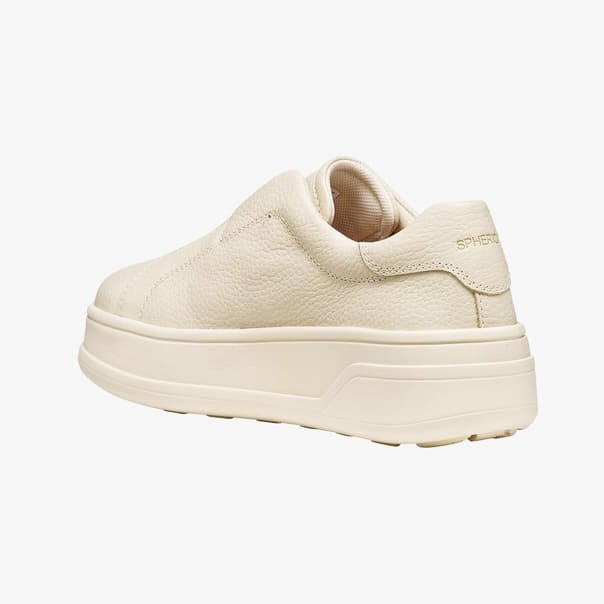 Sneakers för kvinnor Geox Spherica Ecub-2 Cream