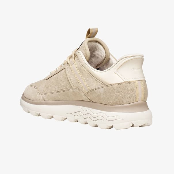 Women's sneakers Geox Spherica Plus Wpf Beige