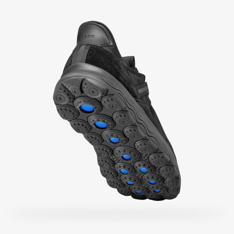 Sneakers til mænd Geox Spherica Plus Wpf Black