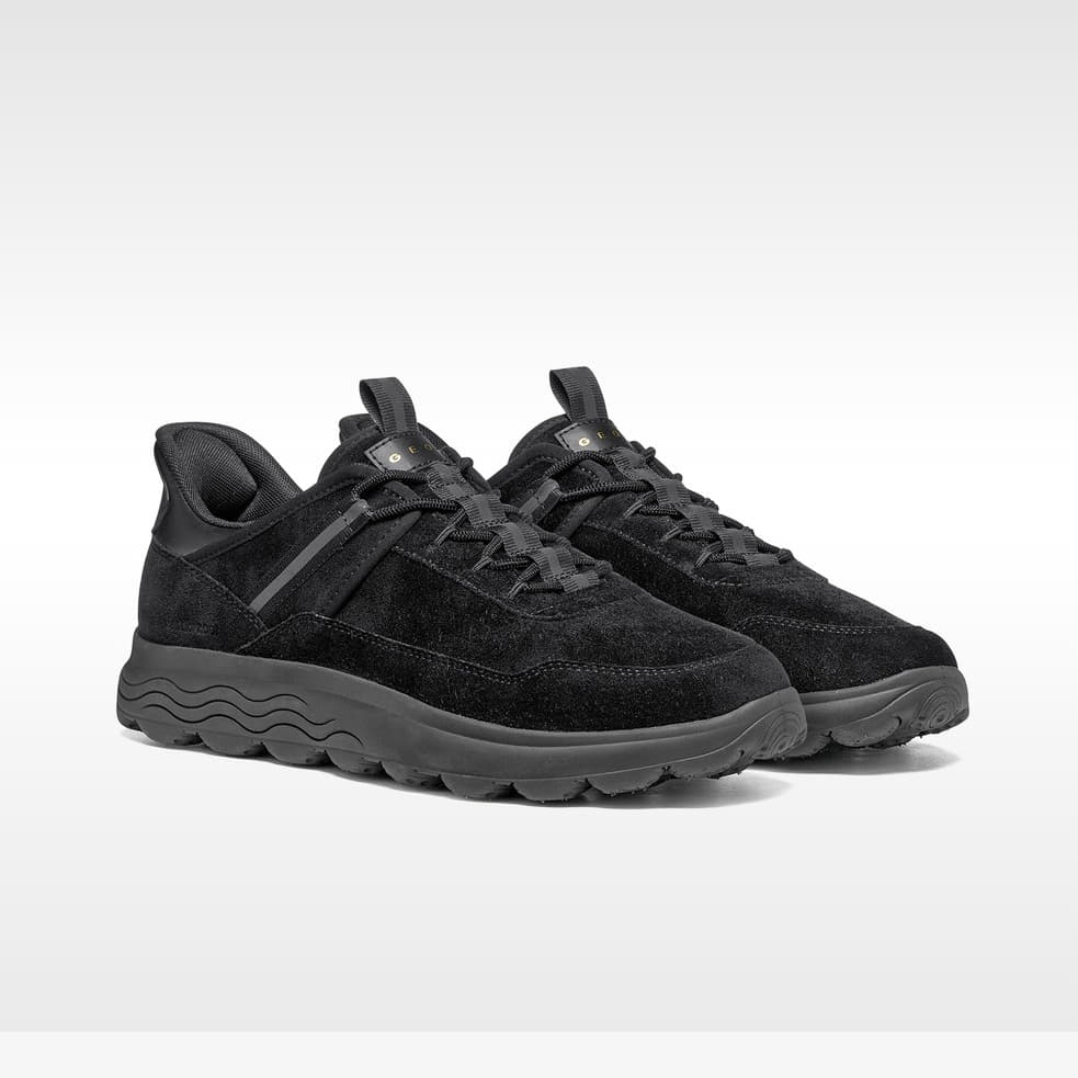Sneakers til mænd Geox Spherica Plus Wpf Black