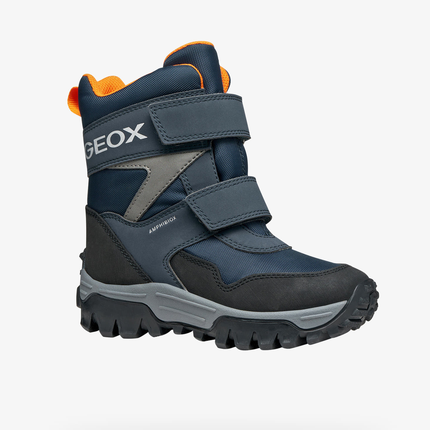 Ανδρικές μπότες Geox Himalaya B Abx Dark Blue