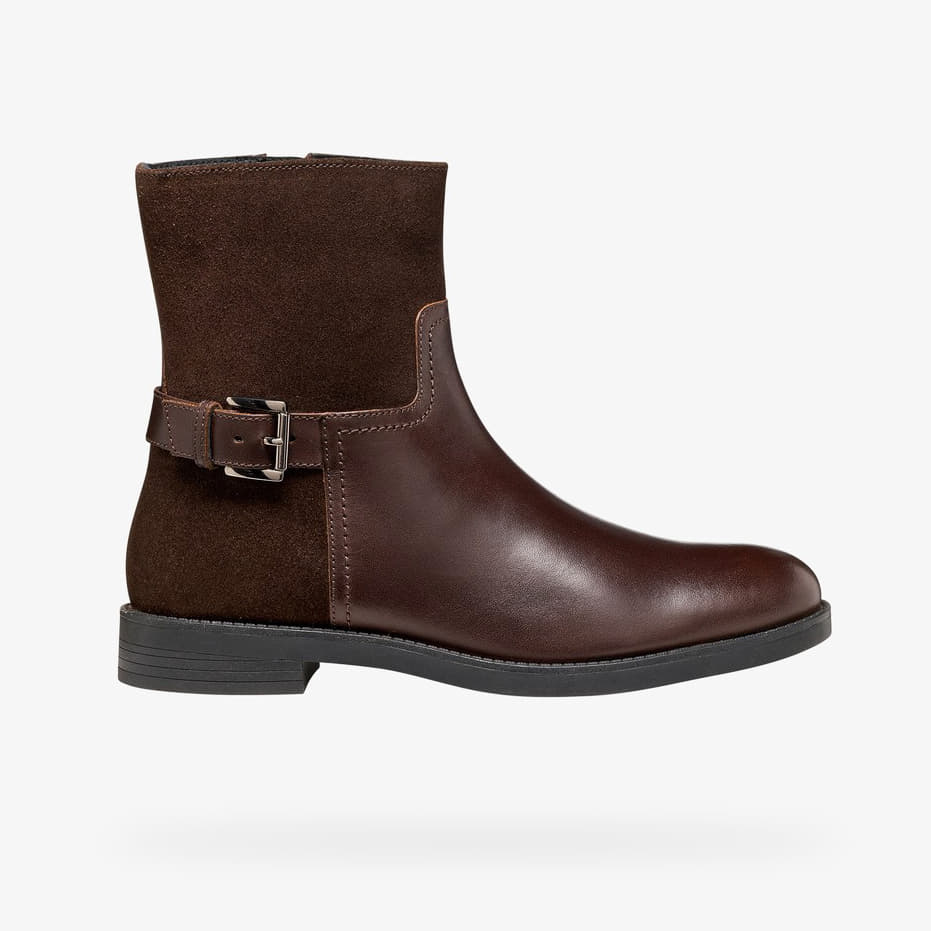 Botas de mujer Geox Esmeena Dark Brown