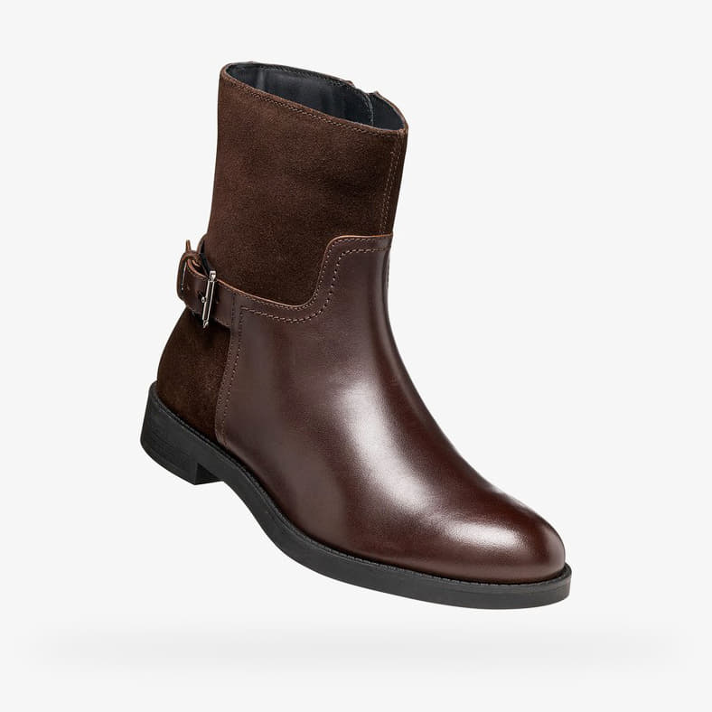 Botas de mujer Geox Esmeena Dark Brown