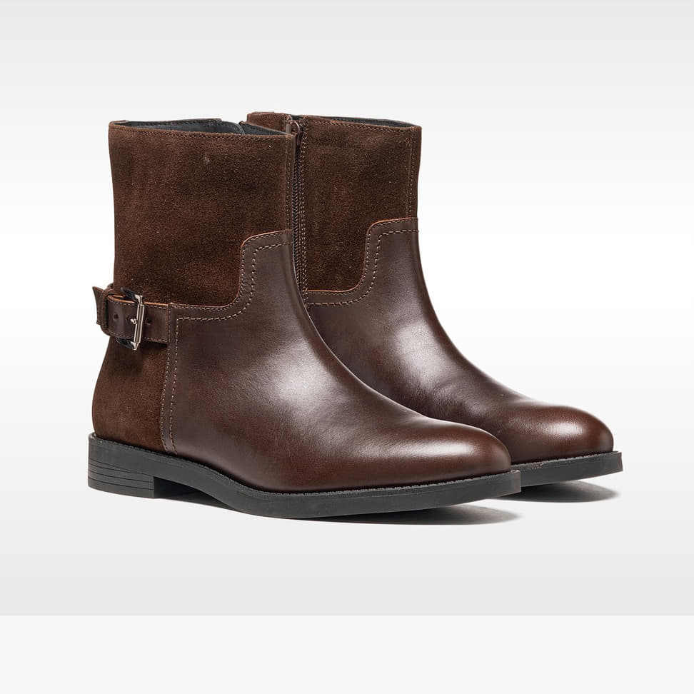Botas de mujer Geox Esmeena Dark Brown