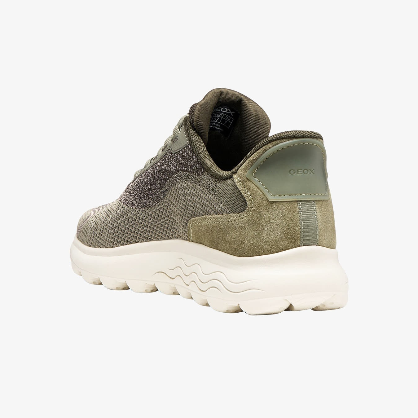 Sneakers donna Geox Spherica Plus Wr Light Green
