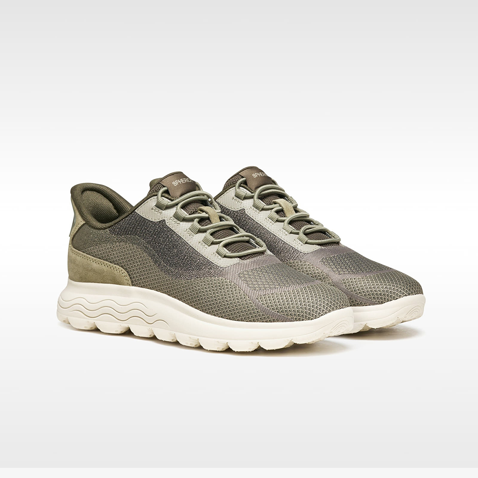 Sneakers donna Geox Spherica Plus Wr Light Green