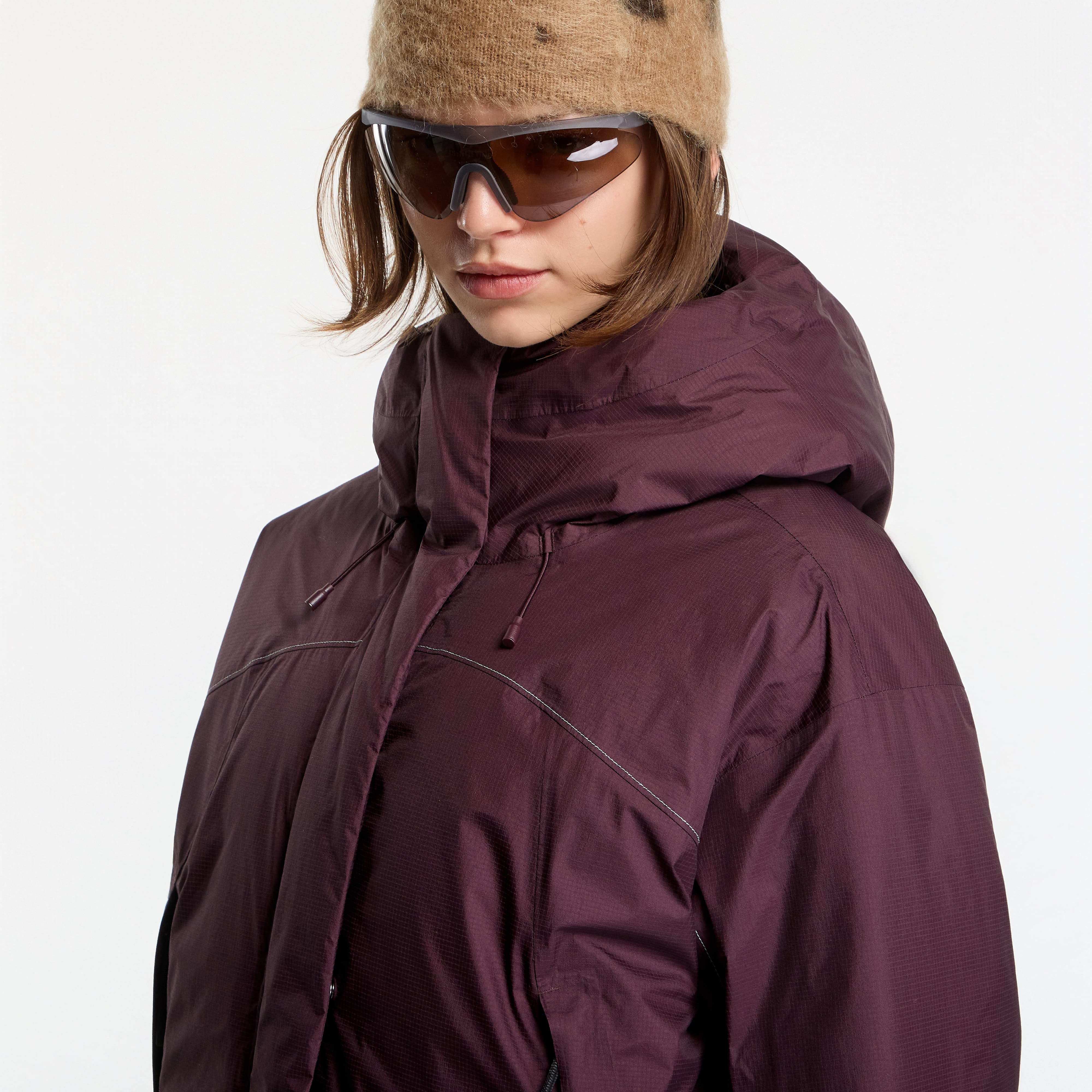 Φουσκωτό μπουφάν The North Face TNF DryVent RV Jacket Deep Burgundy S