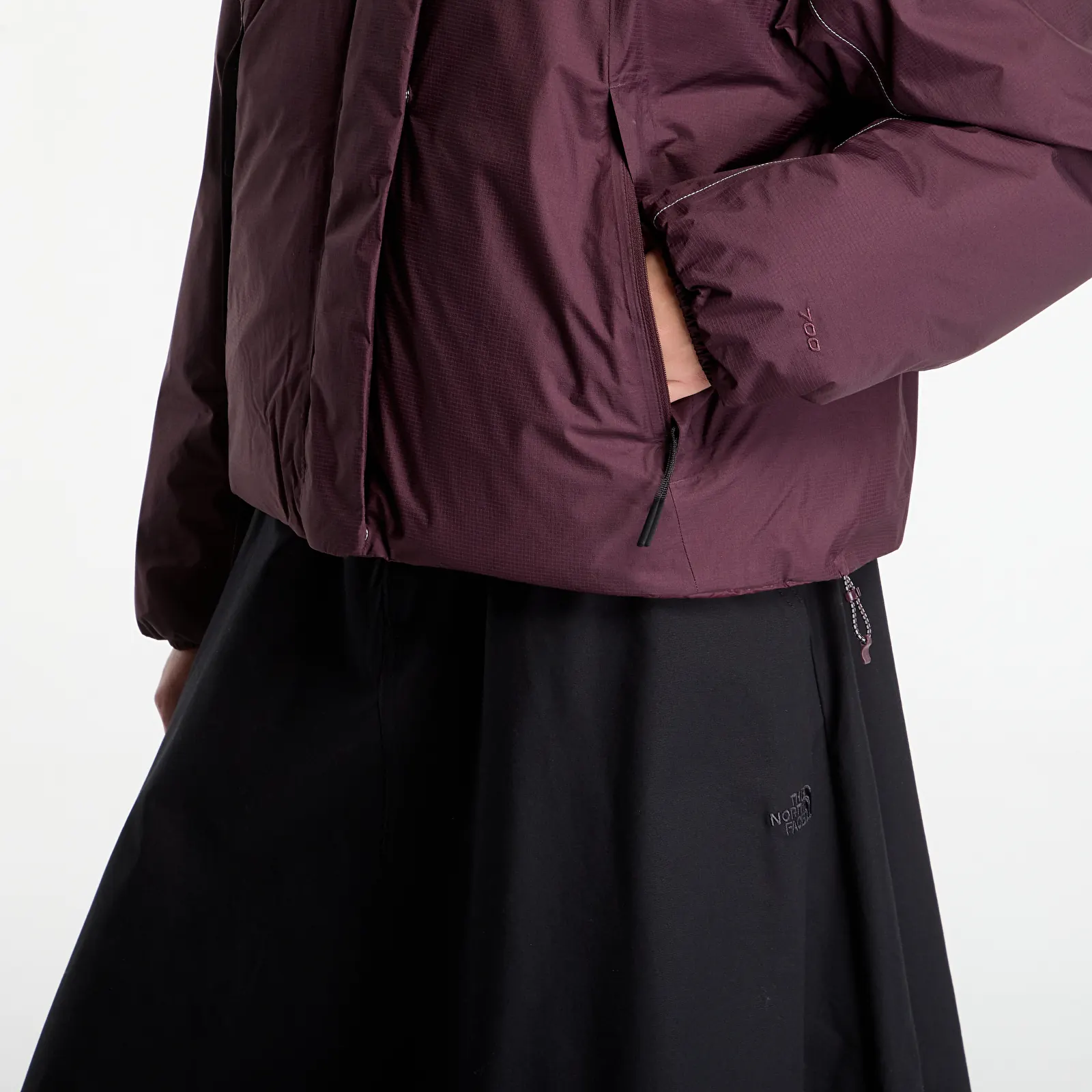 Donsjassen voor dames The North Face TNF DryVent RV Jacket Deep Burgundy
