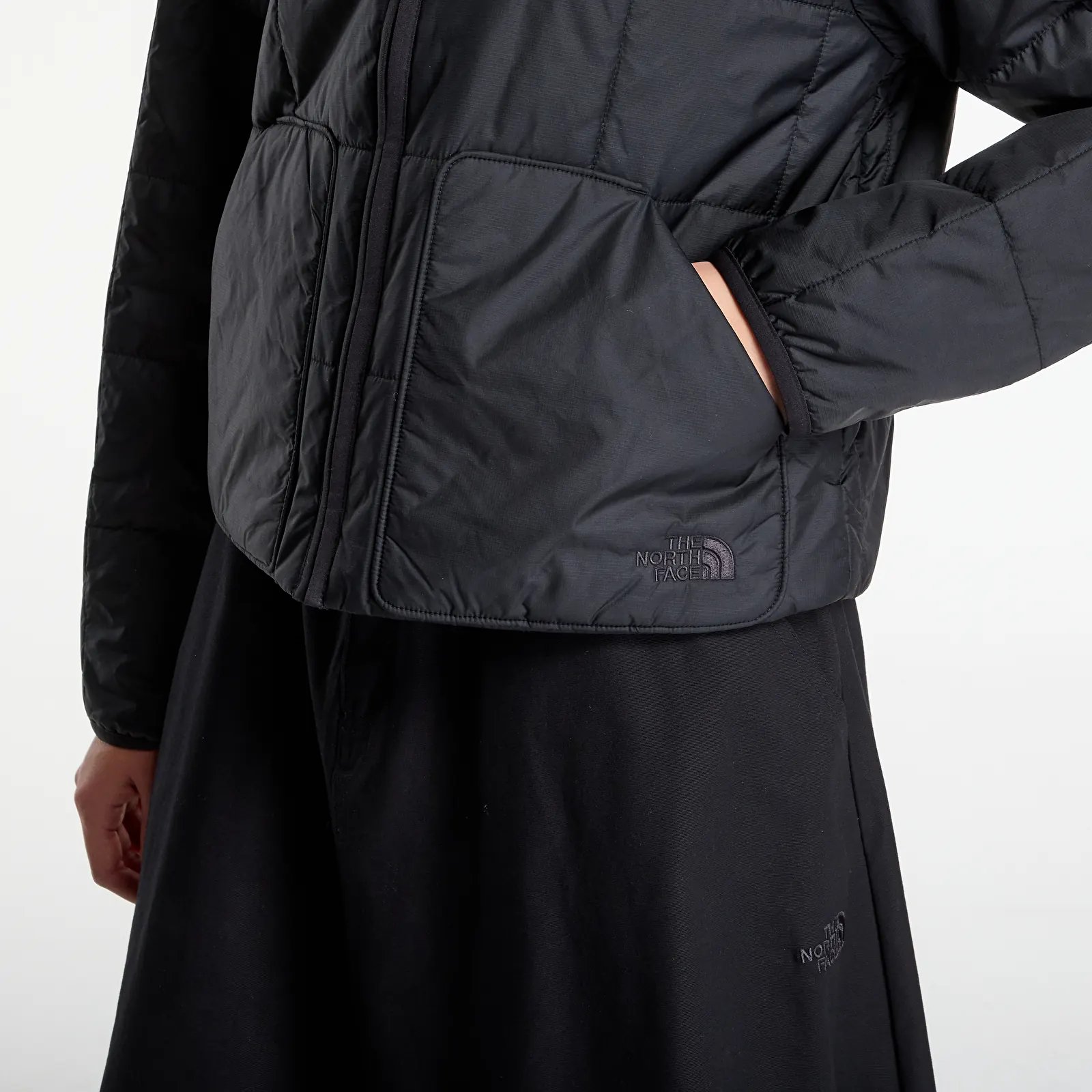 Dámske bundy The North Face Lhotse Light Insulated Jacket TNF Black