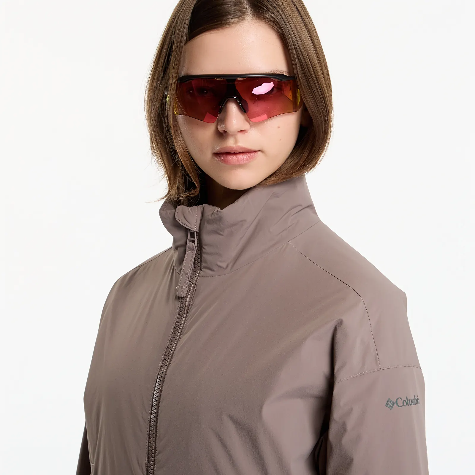 Dámské bundy Columbia AmazeStretch™ Insulated Bomber Iron
