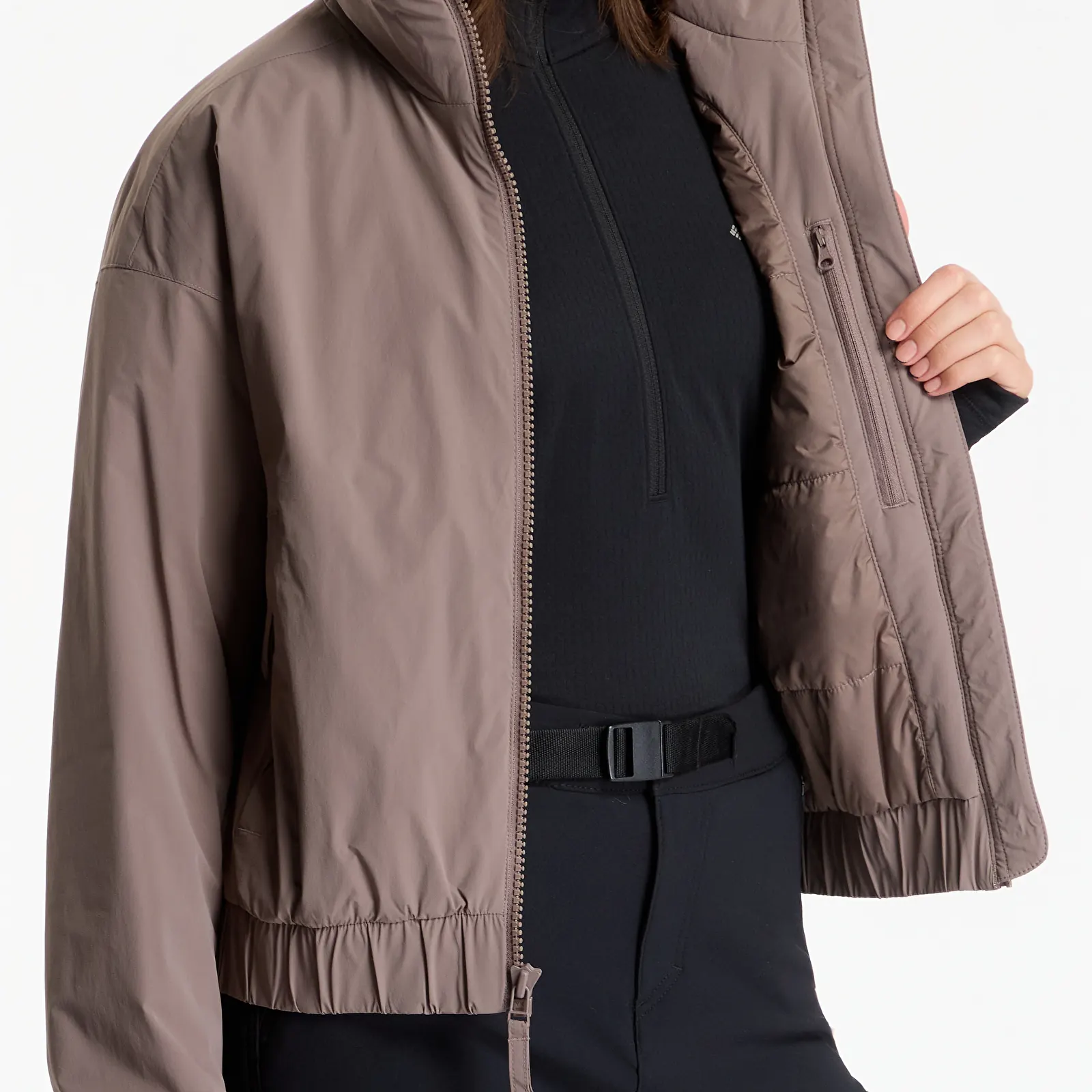 Dámské bundy Columbia AmazeStretch™ Insulated Bomber Iron