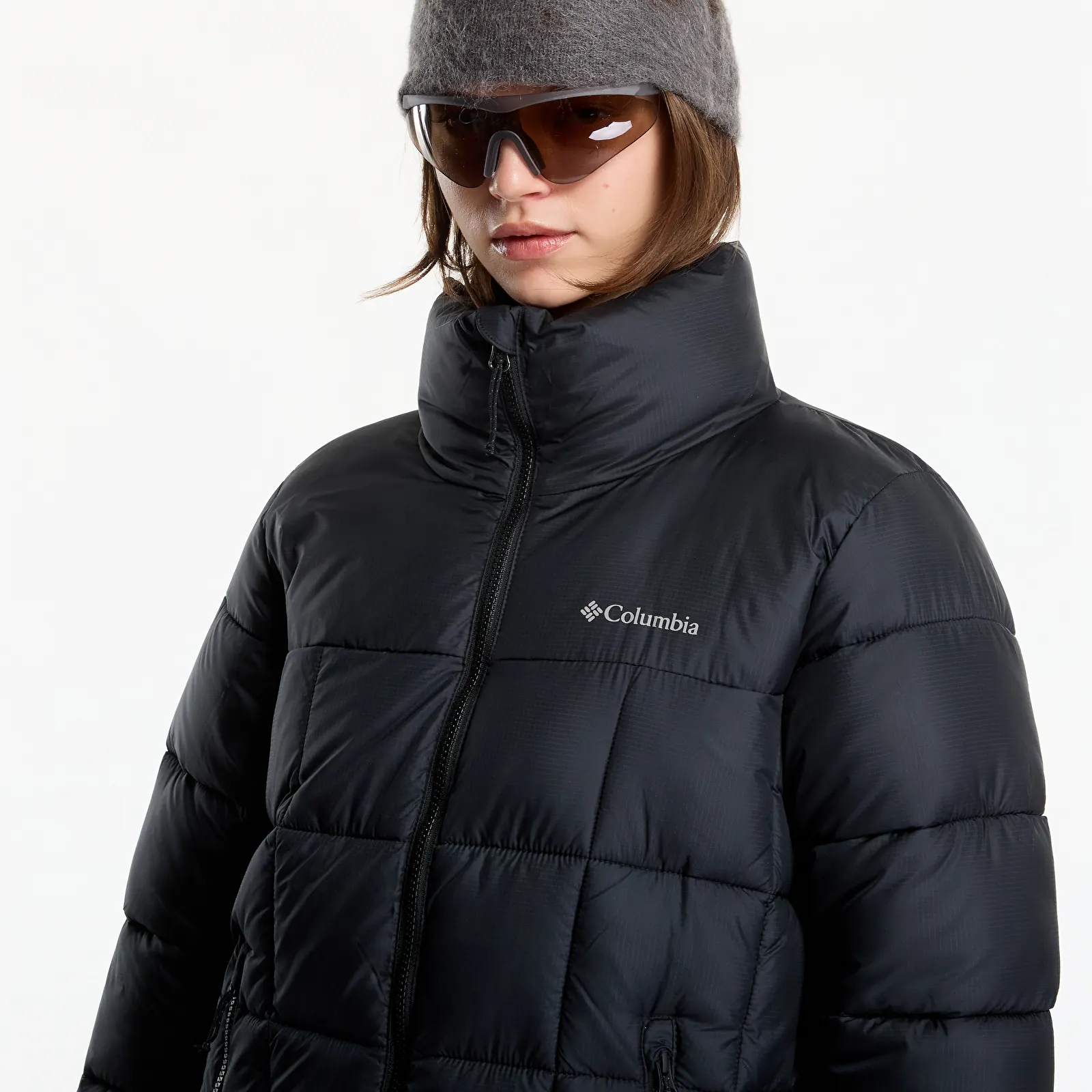 Ženske jakne Columbia Puffect™ III Full Zip Jacket Black