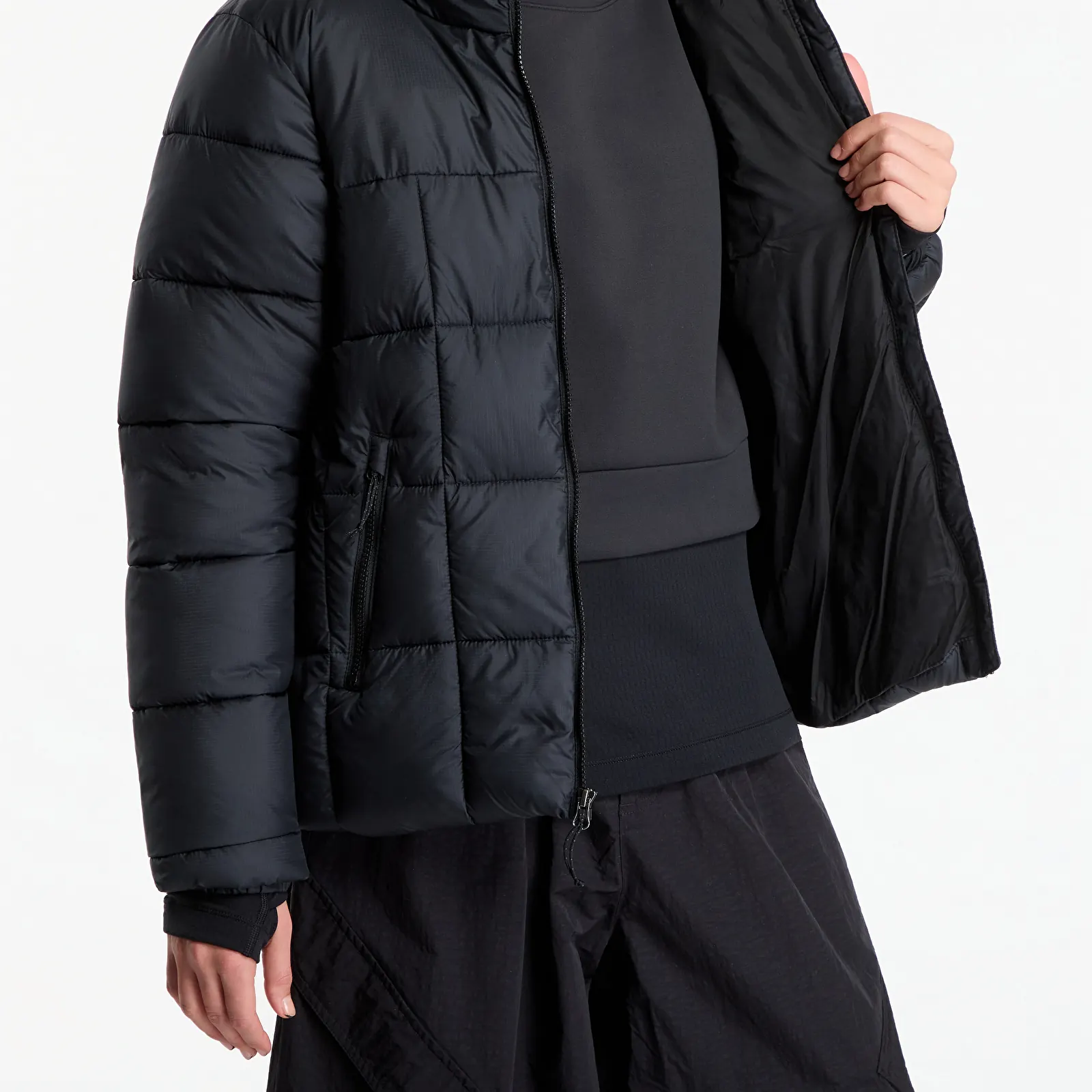 Ženske jakne Columbia Puffect™ III Full Zip Jacket Black