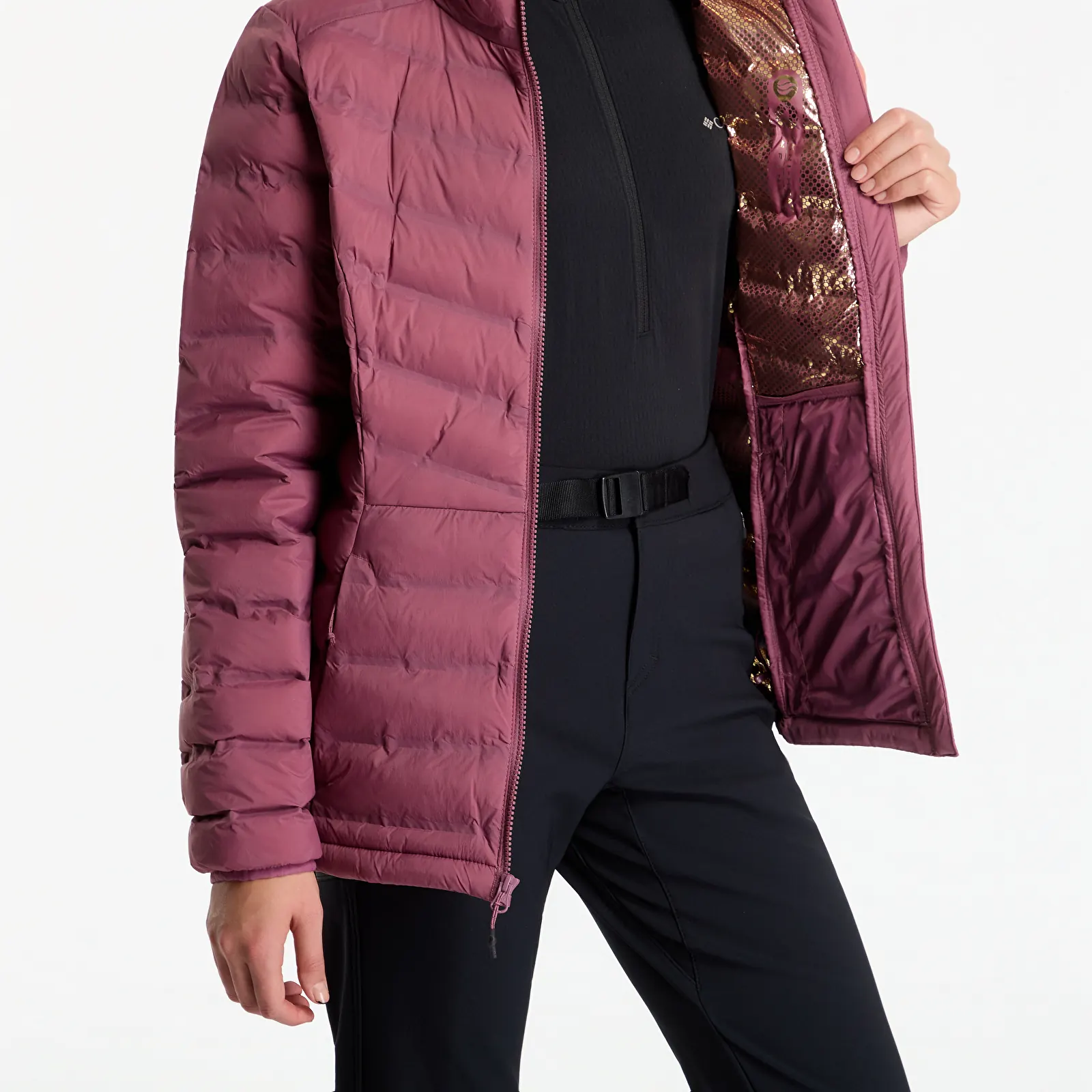 Dunjakker for kvinner Columbia Terwilliger Trail™ Heat Seal Jacket Antique Mauve