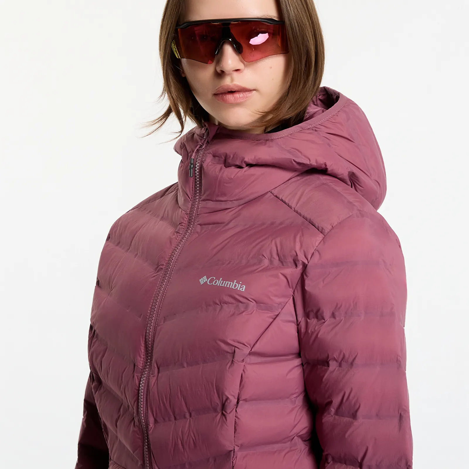Dunjakker for kvinner Columbia Terwilliger Trail™ Heat Seal Jacket Antique Mauve