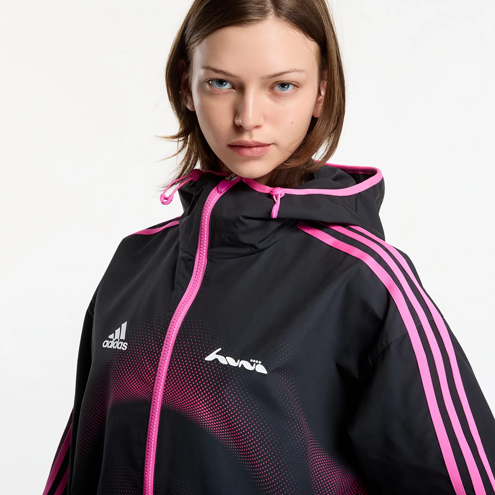 Férfi széldzsekik adidas Huni Track Top UNISEX Black