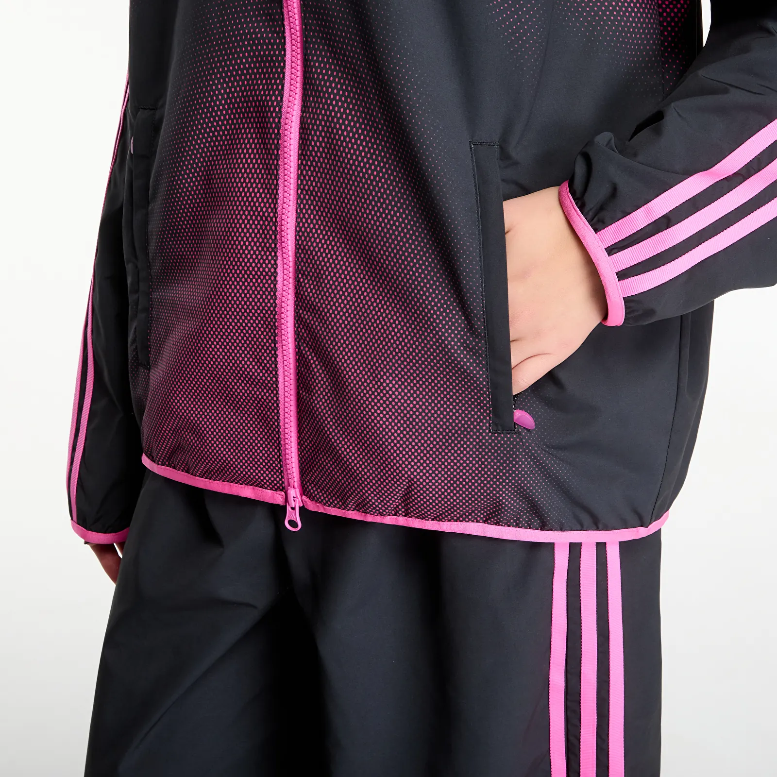 Férfi széldzsekik adidas Huni Track Top UNISEX Black