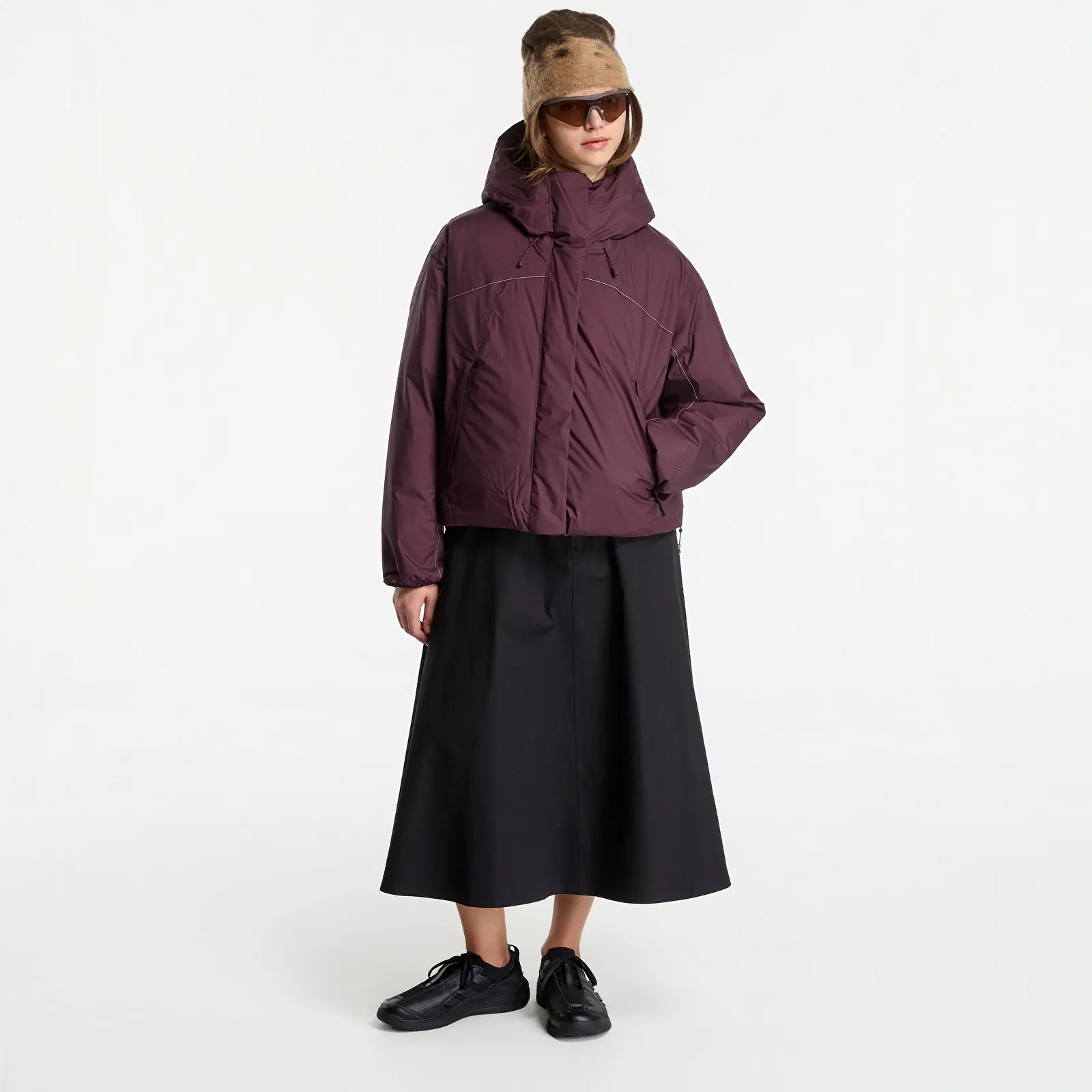 Donsjassen voor dames The North Face TNF DryVent RV Jacket Deep Burgundy