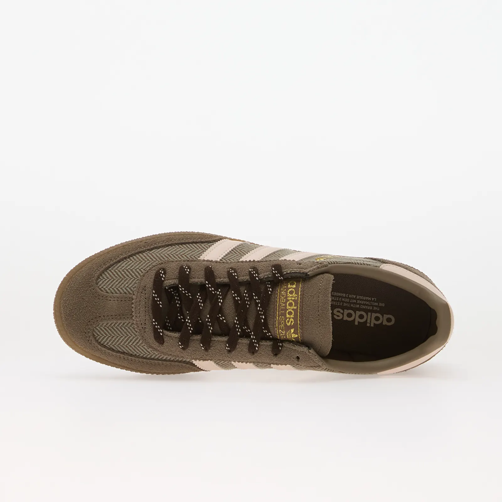 Baskets femme adidas Handball Spezial Blanch Brown/ Wonder Quartz/ Aurora Coffee