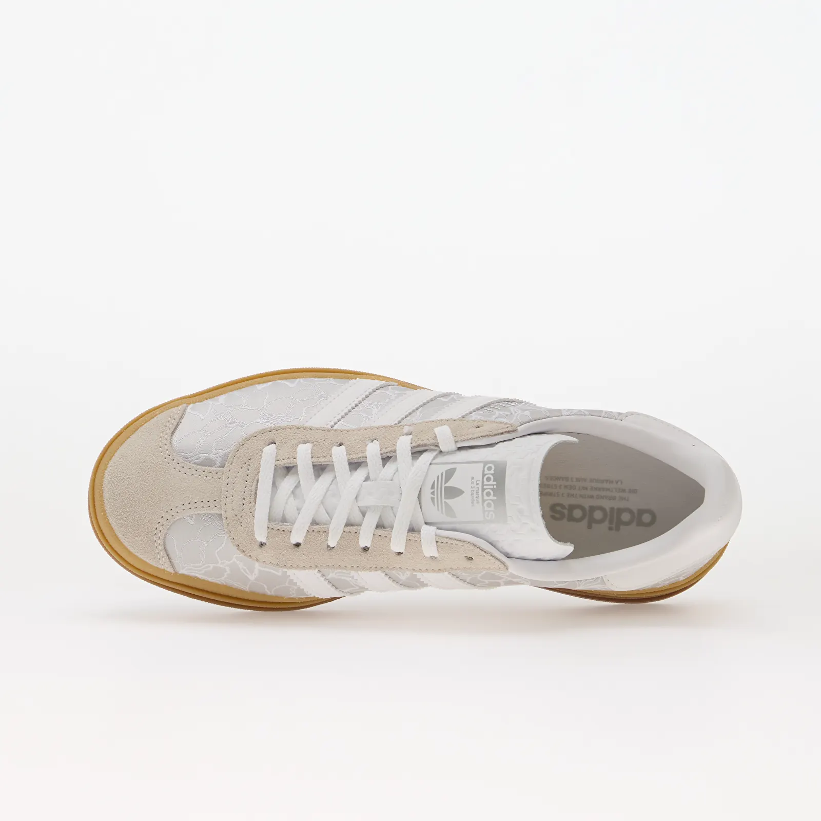 Sneakerși pentru femei adidas Gazelle Bold Silver Met./ Ftwr White/ Grey One