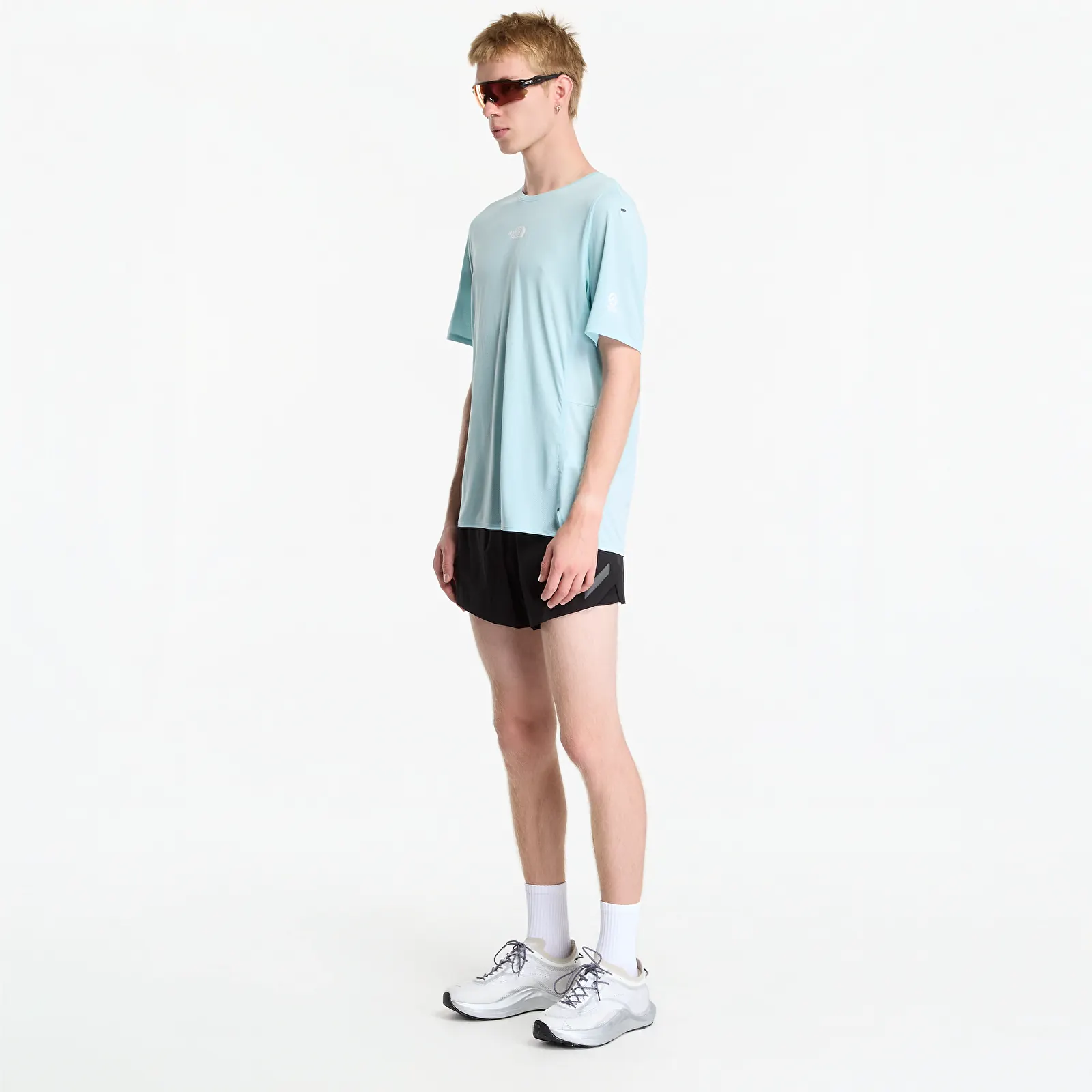 Moške majice  The North Face Summit High Trail SS Tee Canal Blue