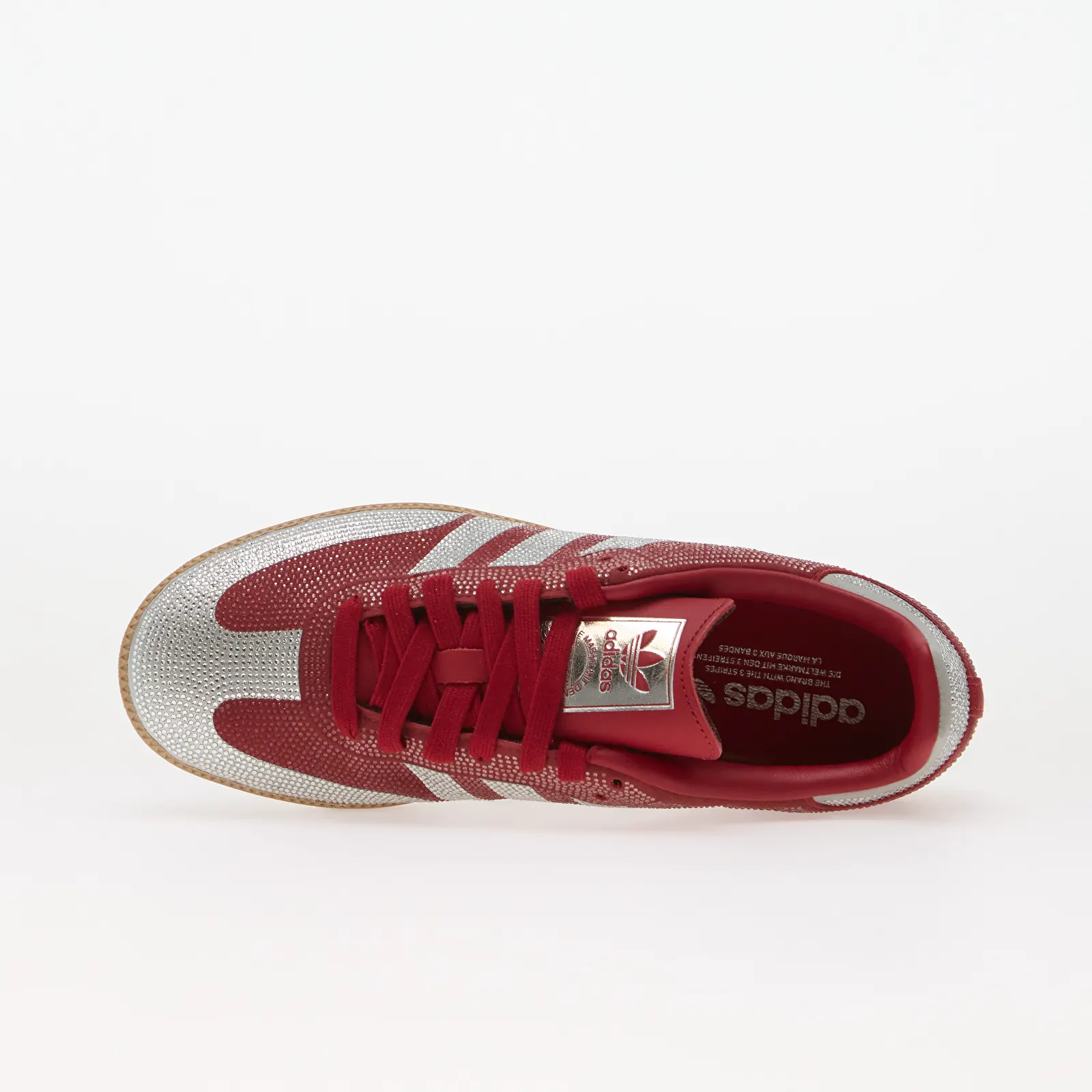 Joggesko for kvinner adidas Samba OG Team Victory Red/ Silver Met./ Gum4