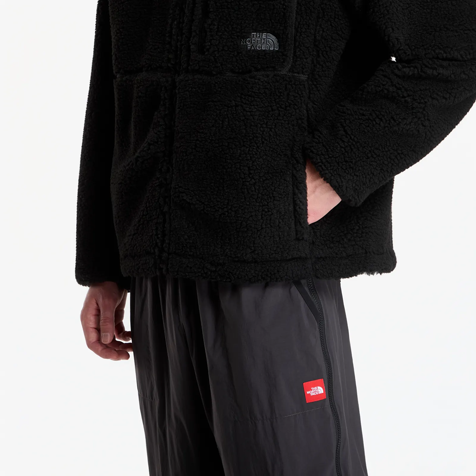 Vestes pour hommes The North Face Extreme Pile 2 Full Zip Jacket TNF Black