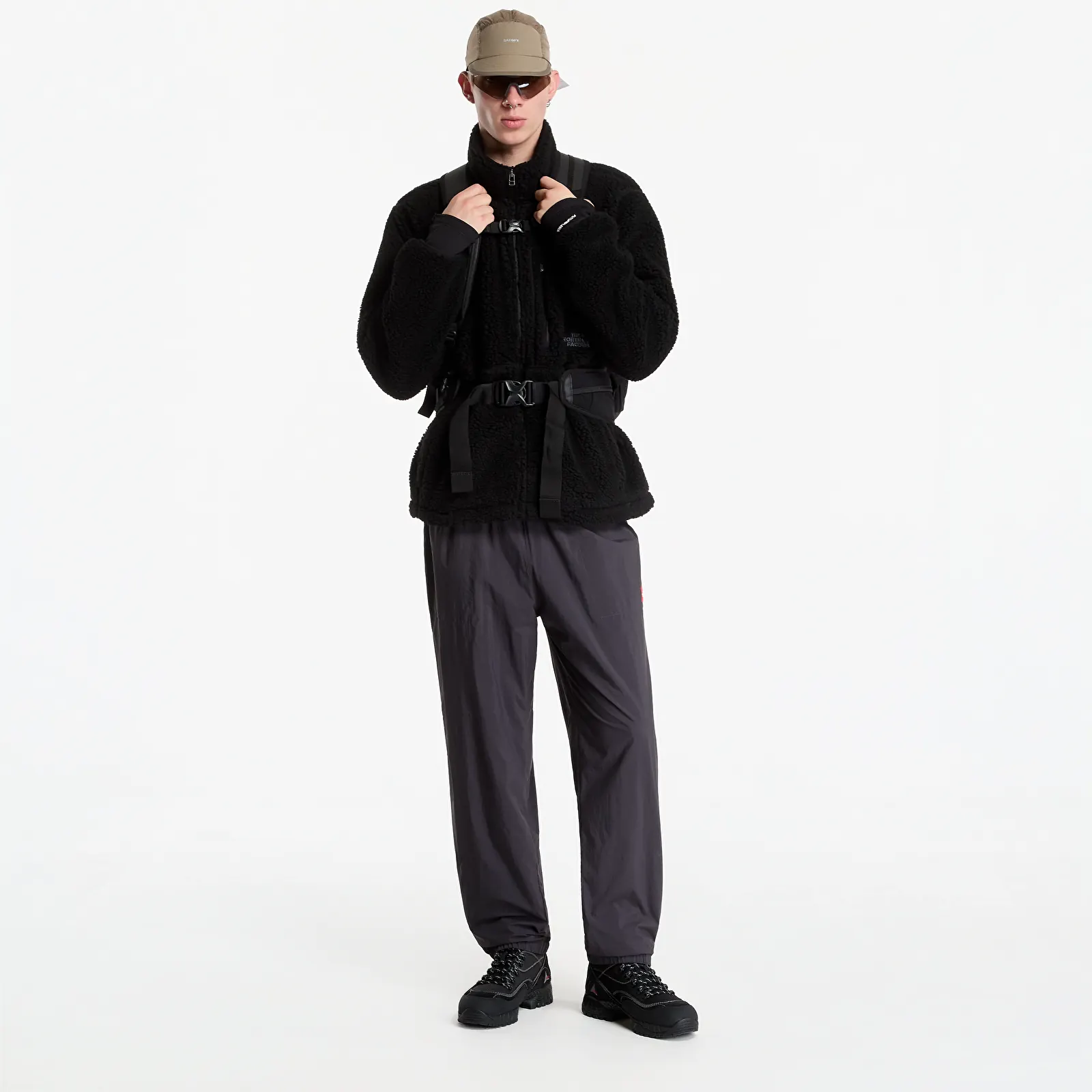 Vestes pour hommes The North Face Extreme Pile 2 Full Zip Jacket TNF Black