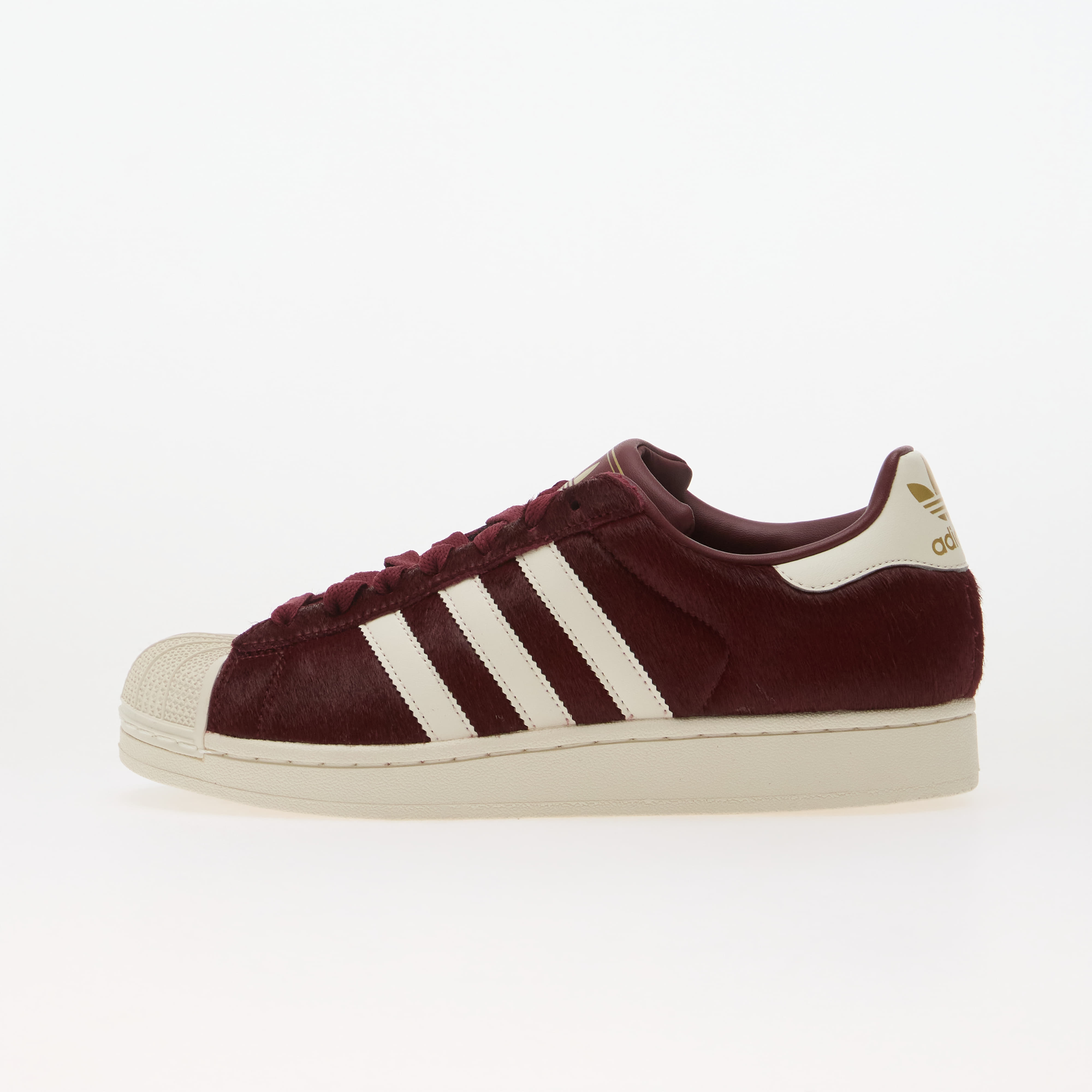 Tenisky adidas Superstar II Shadow Red/ Off White/ Gold Metallic EUR 35 1/2