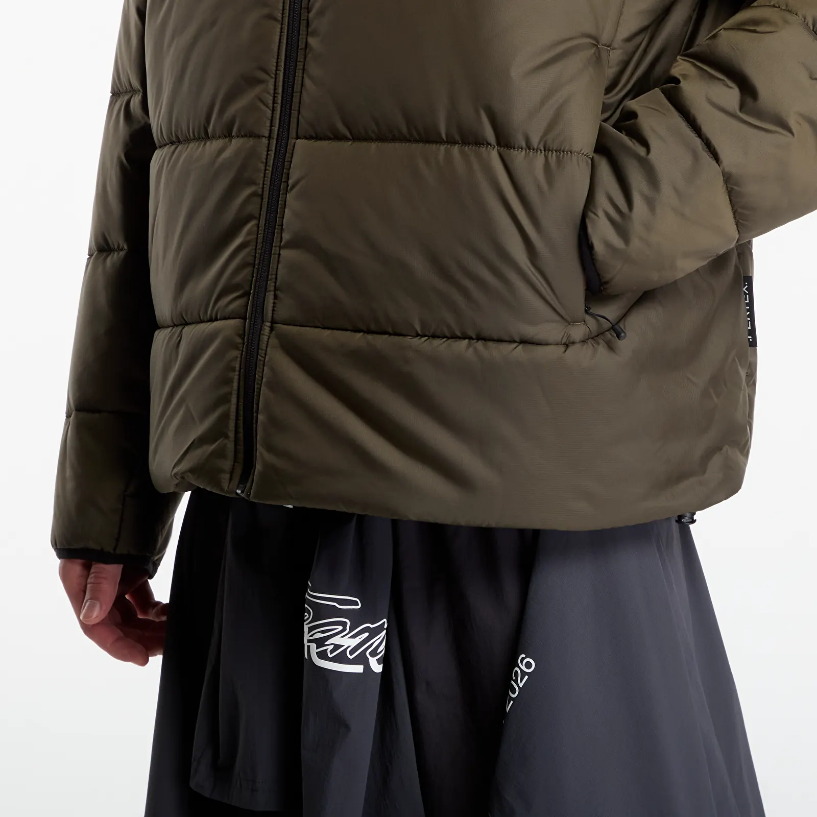 Herrenjacken The North Face NSE Hooded Mask Jacket New Taupe Green