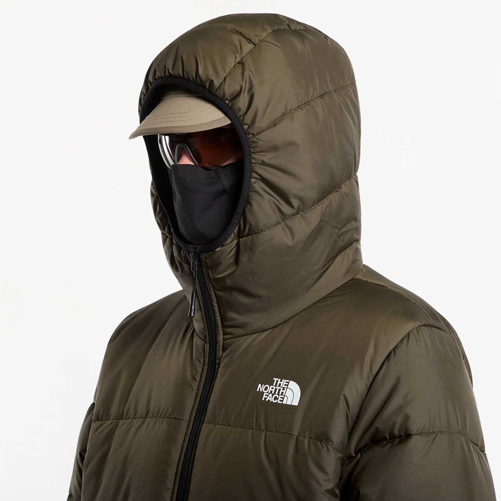Herrenjacken The North Face NSE Hooded Mask Jacket New Taupe Green