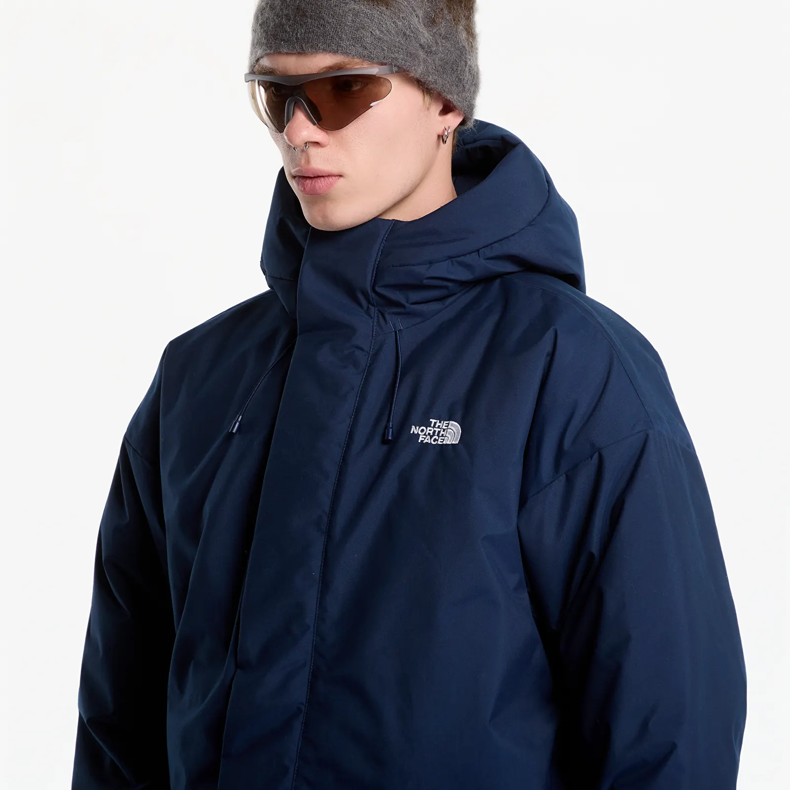 Muške puf jakne The North Face Puffer Oversized Jacket Summit Navy
