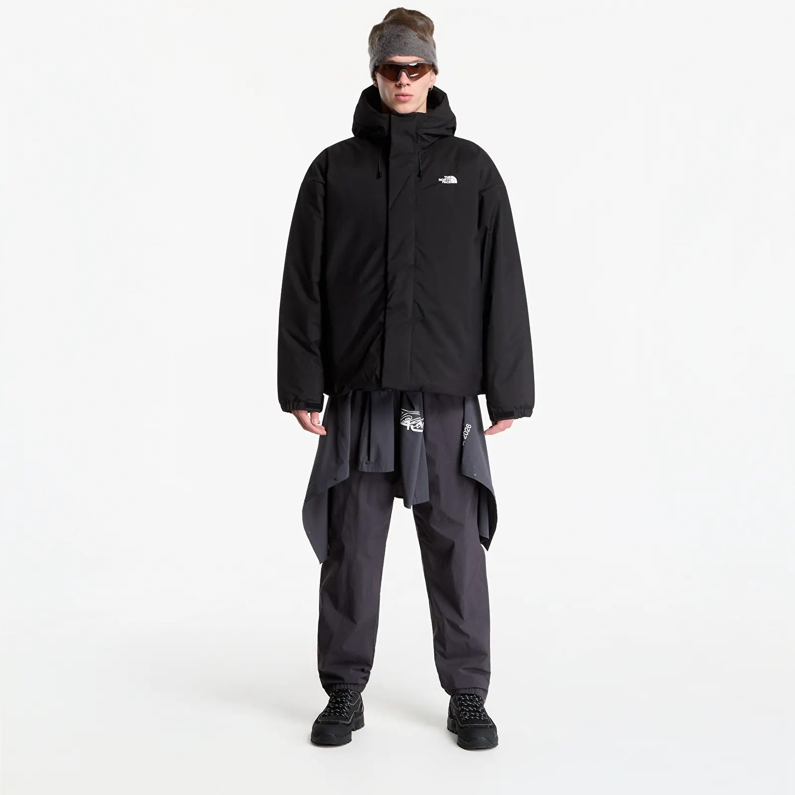 Muške puf jakne The North Face Puffer Oversized Jacket TNF Black
