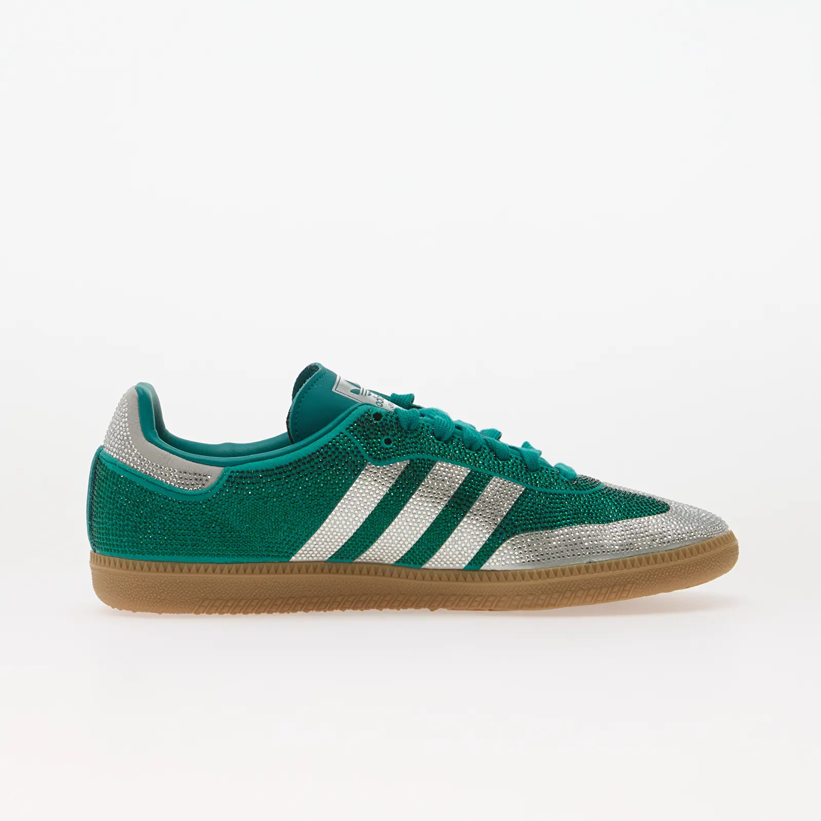 Zapatillas de deporte para mujer adidas Samba OG Equipment Green/ Silver Met./ Gum4