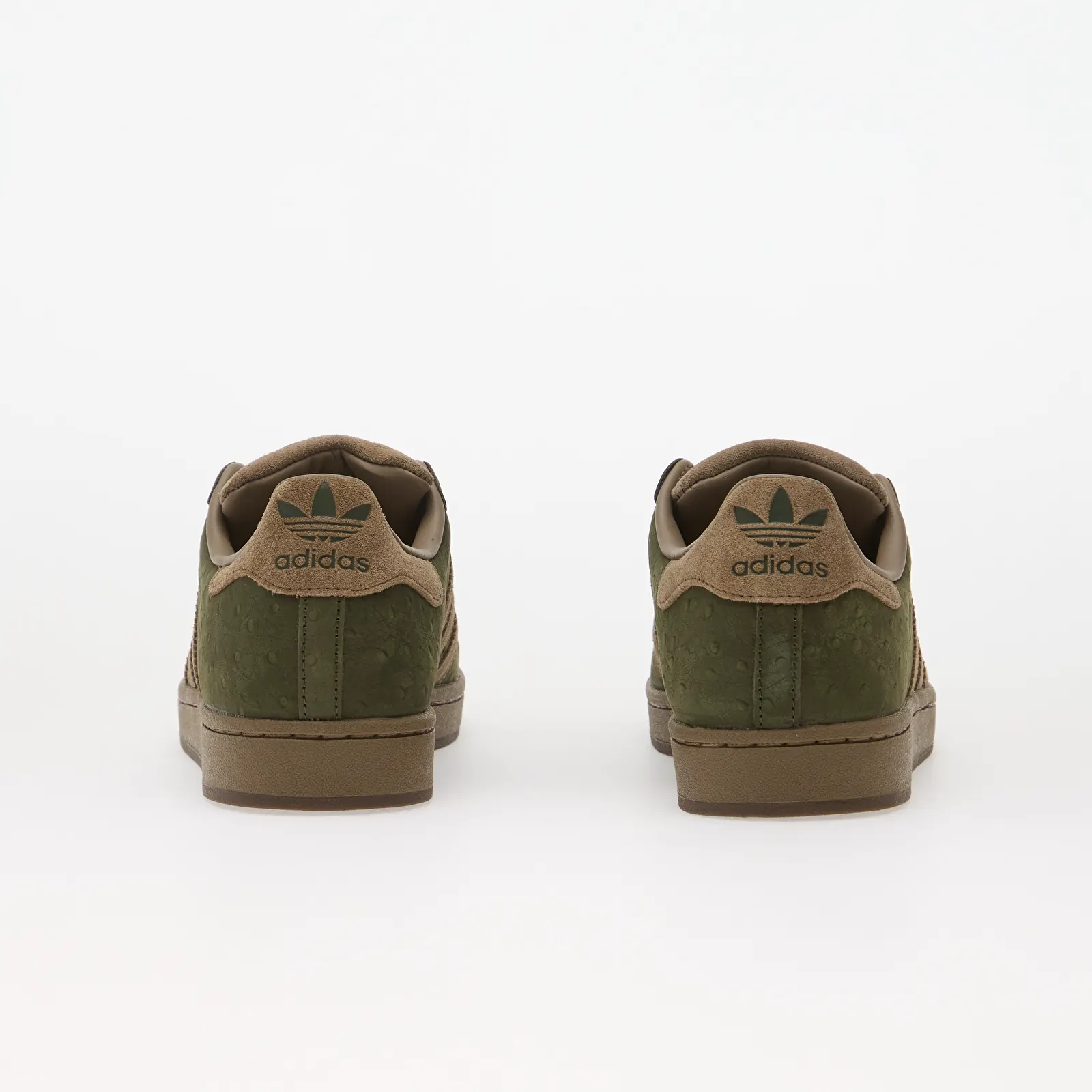 Baskets homme adidas Superstar II Night Cargo/ Khaki Six/ Gum5