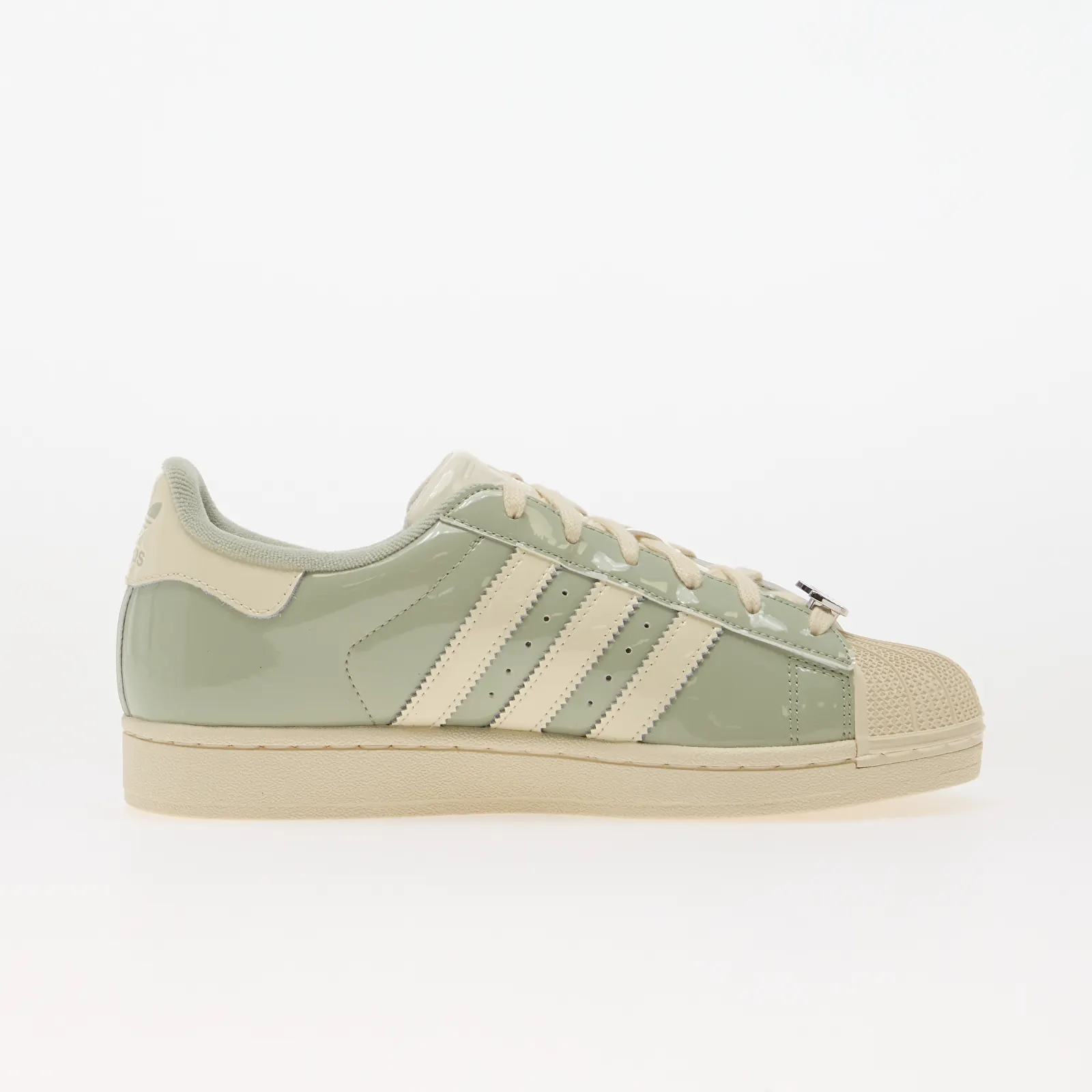 Baskets femme adidas Superstar II Halo Green/ Cream White